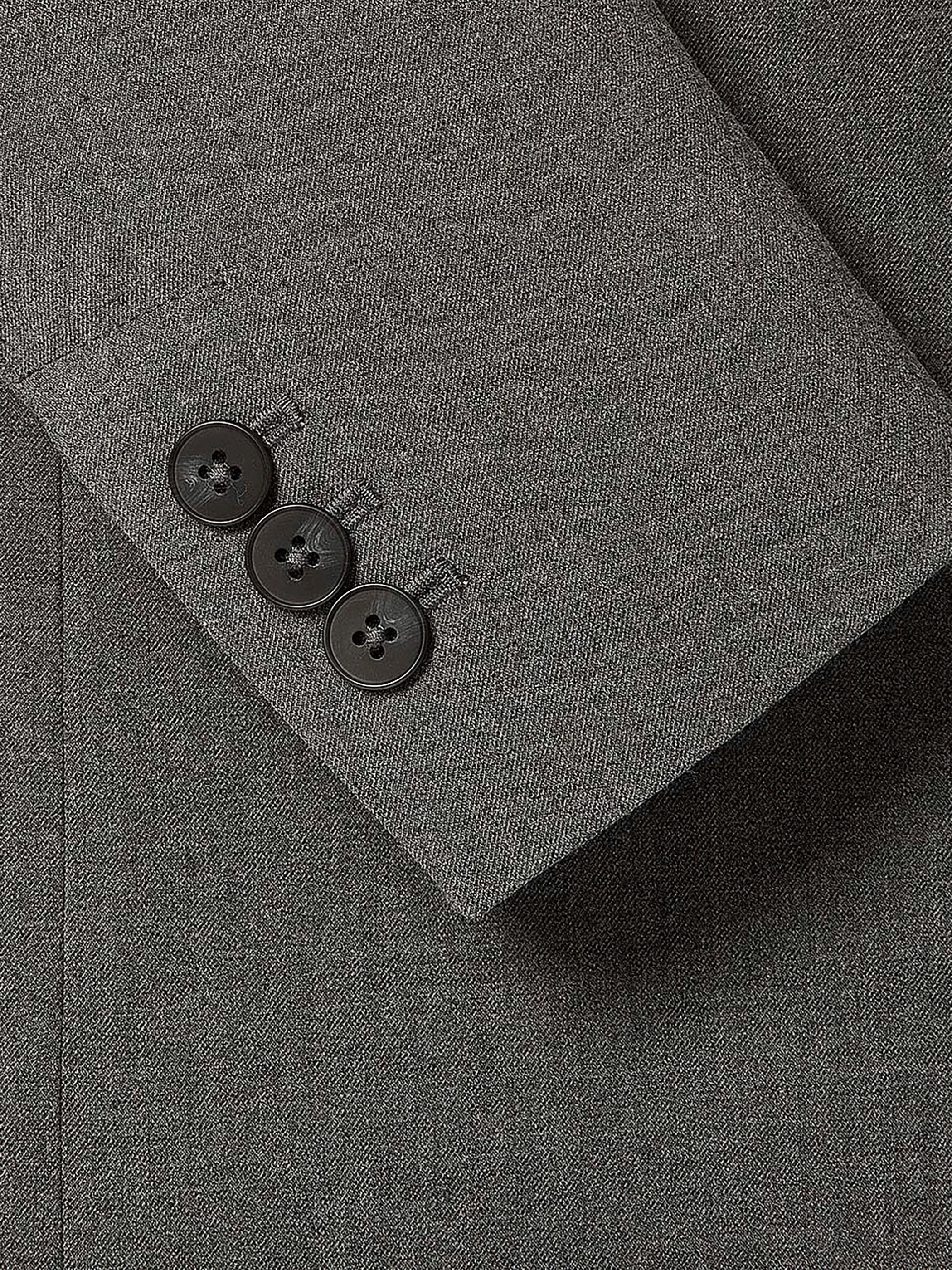 Relaxed-Fit One-Button Twill Blazer sold by RW&CO. product image thumbnail 5