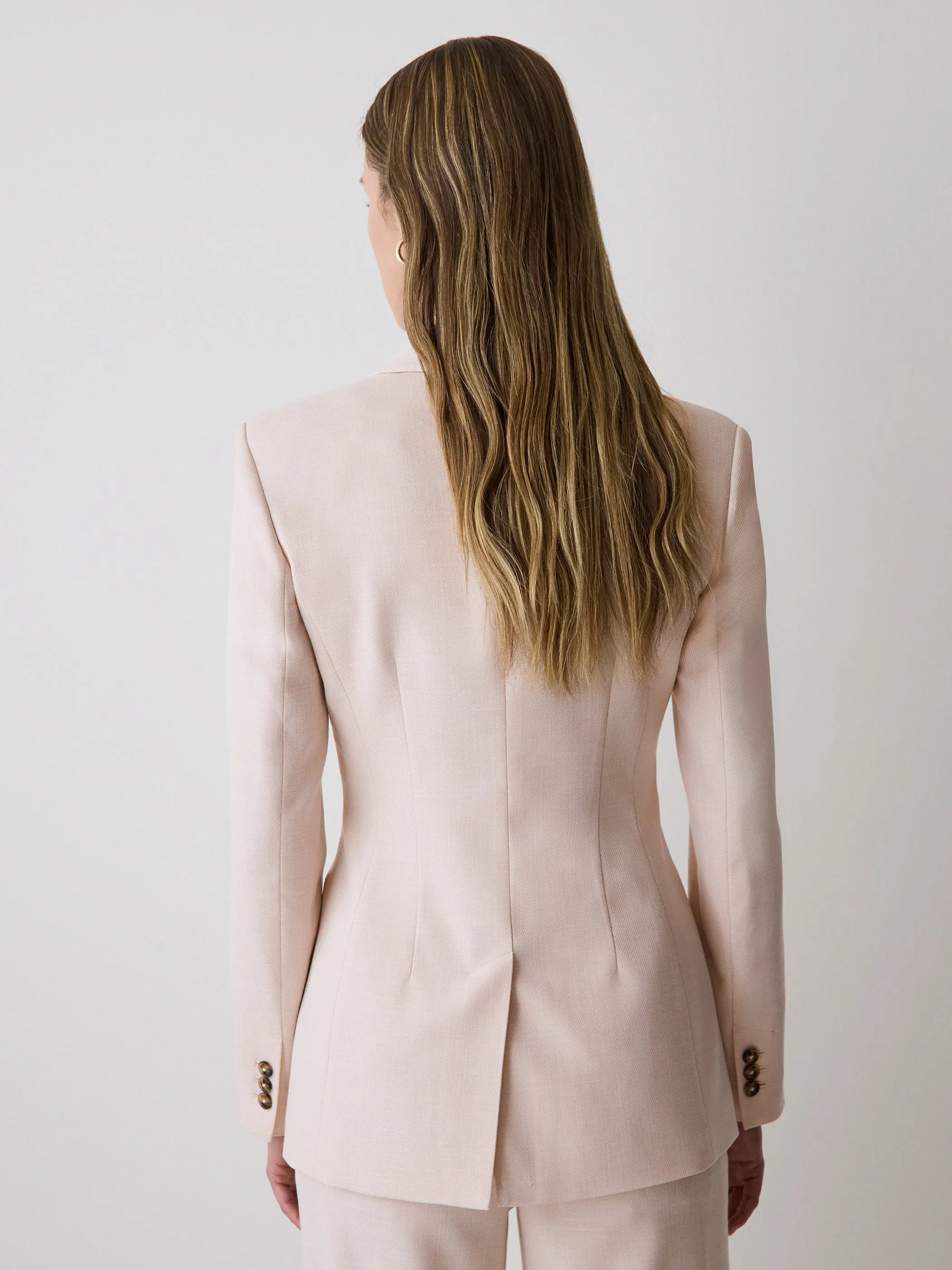 Double-Breasted Hourglass Blazer sold by RW&CO. product image thumbnail 3