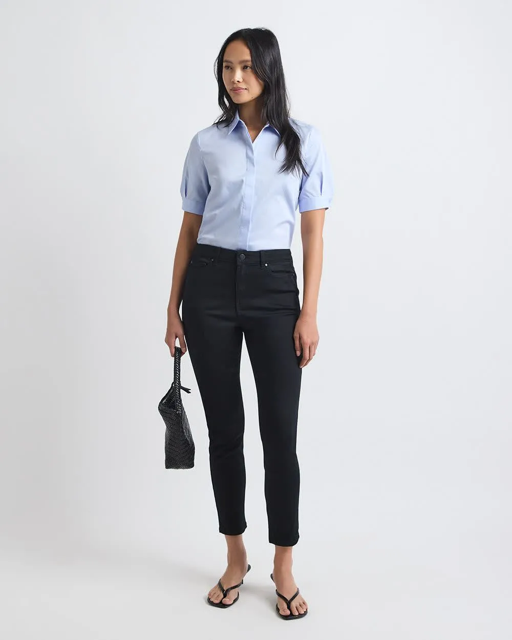 Black High-Rise Natalie Jegging sold by RW&CO. product image thumbnail 2