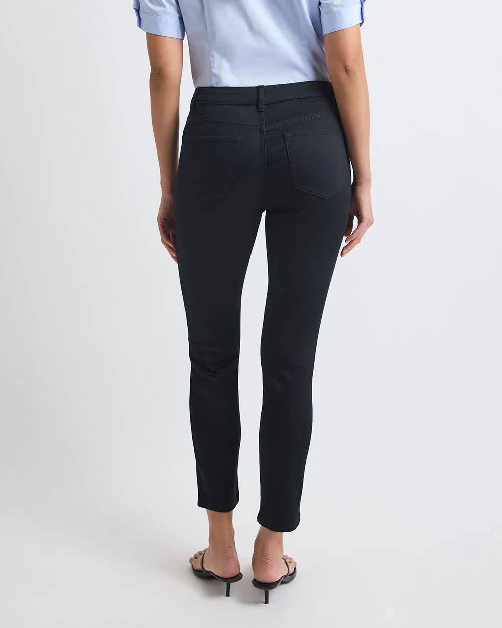 Black High-Rise Natalie Jegging sold by RW&CO. product image thumbnail 3