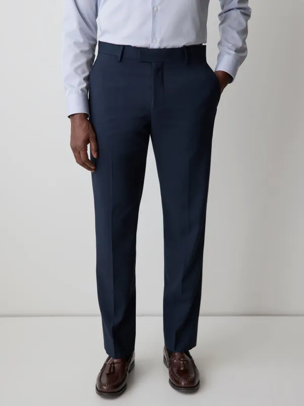 Essential Tailored Fit Navy Blue Suit Pant sold by RW&CO.