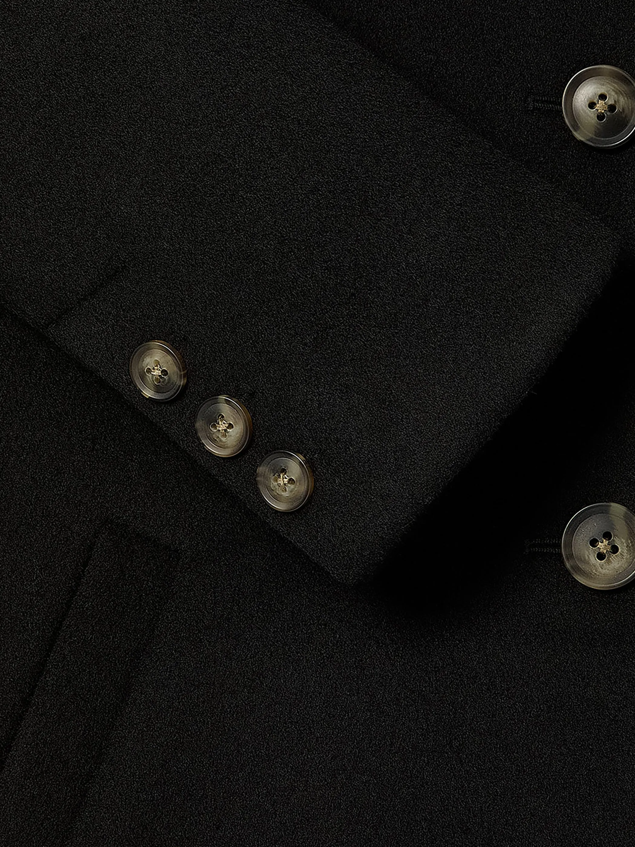 Wool-Blend Preppy Coat sold by RW&CO. product image thumbnail 5