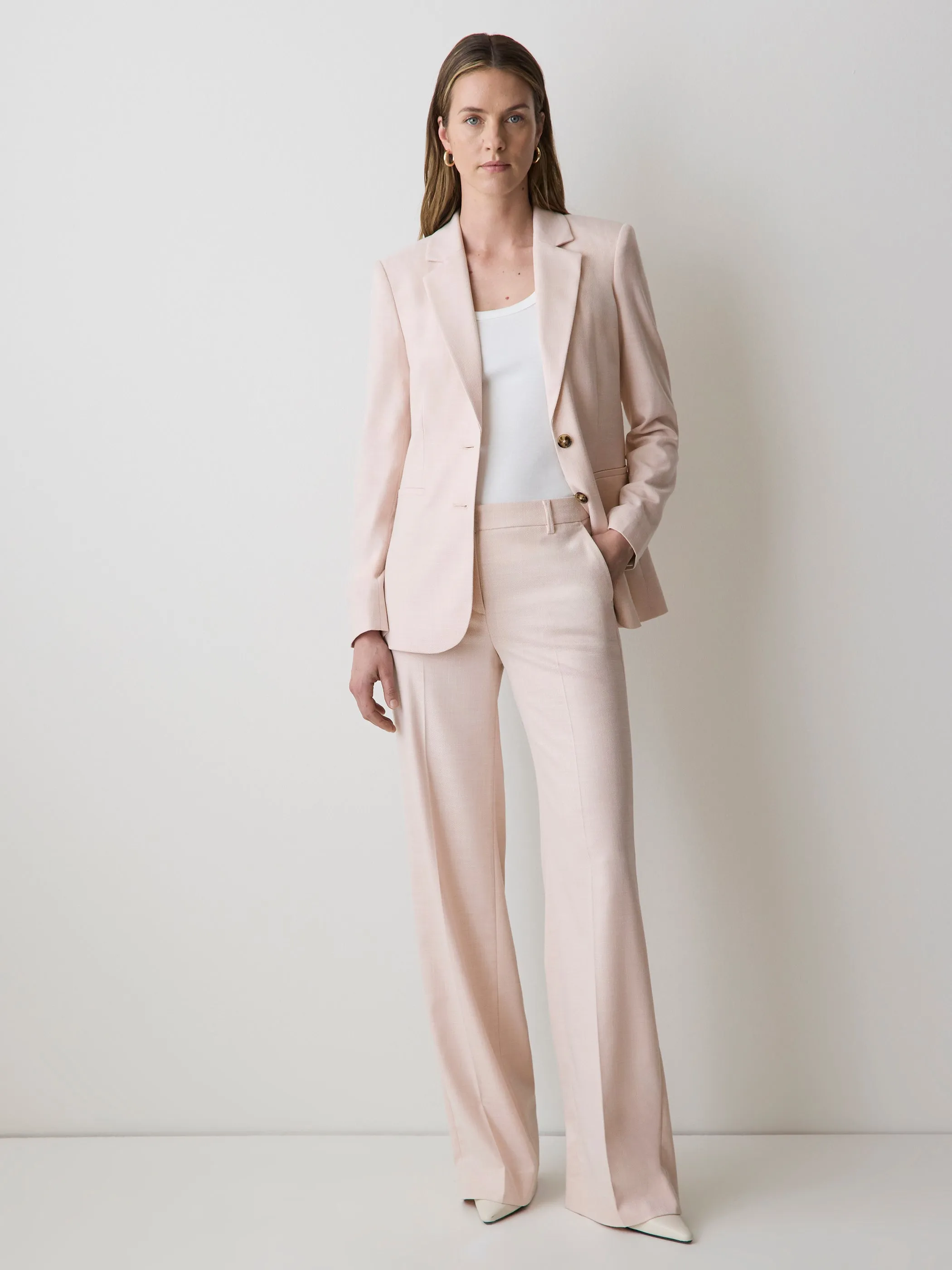 Mid-Rise Wide-Leg Pant sold by RW&CO. product image thumbnail 2