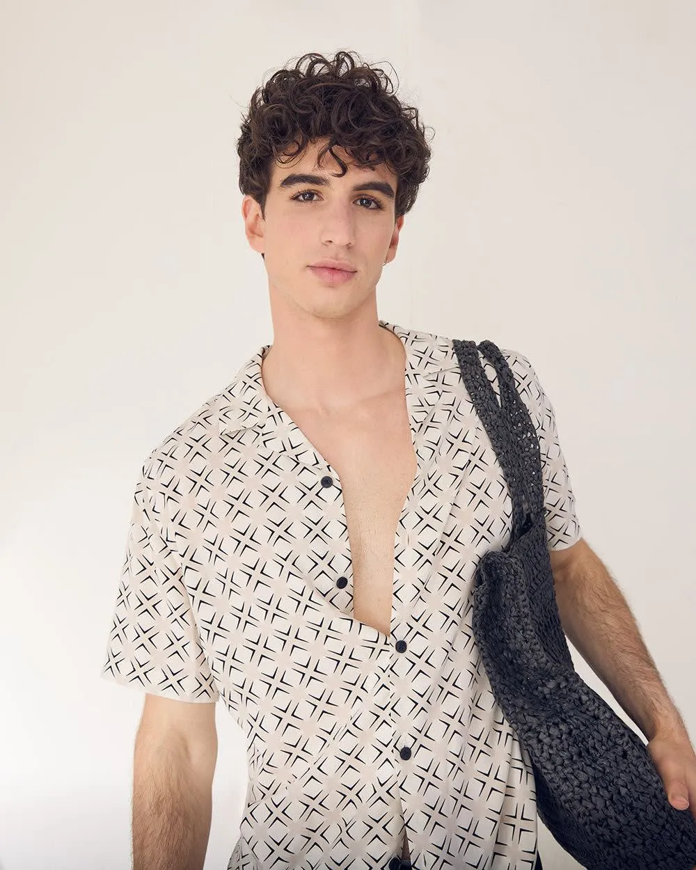 Short-Sleeve Shirt with Camp Collar sold by RW&CO. product image thumbnail 4