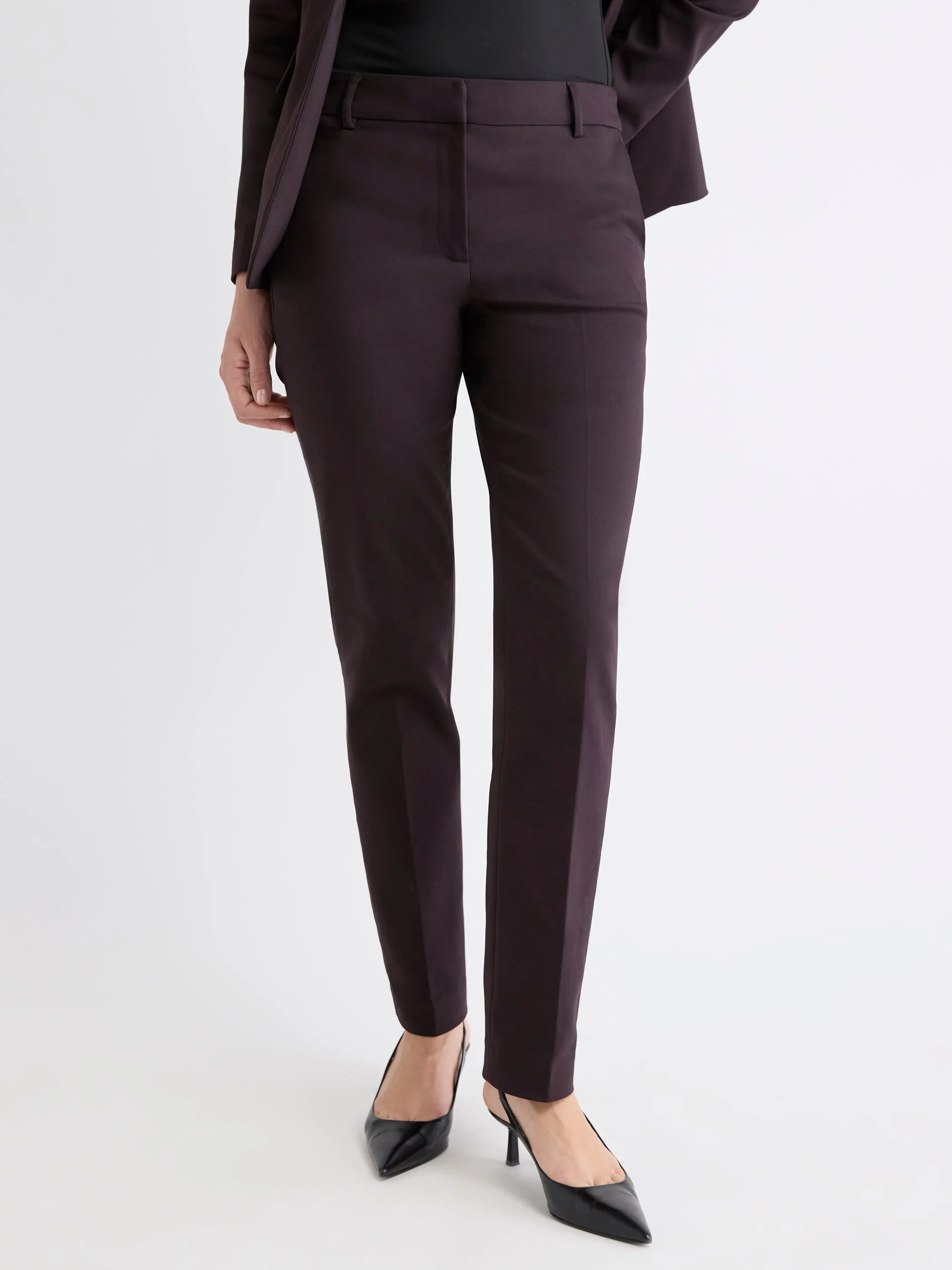 Limitless Mid-Rise Long Slim-Leg Signature Pant sold by RW&CO. product image thumbnail 5