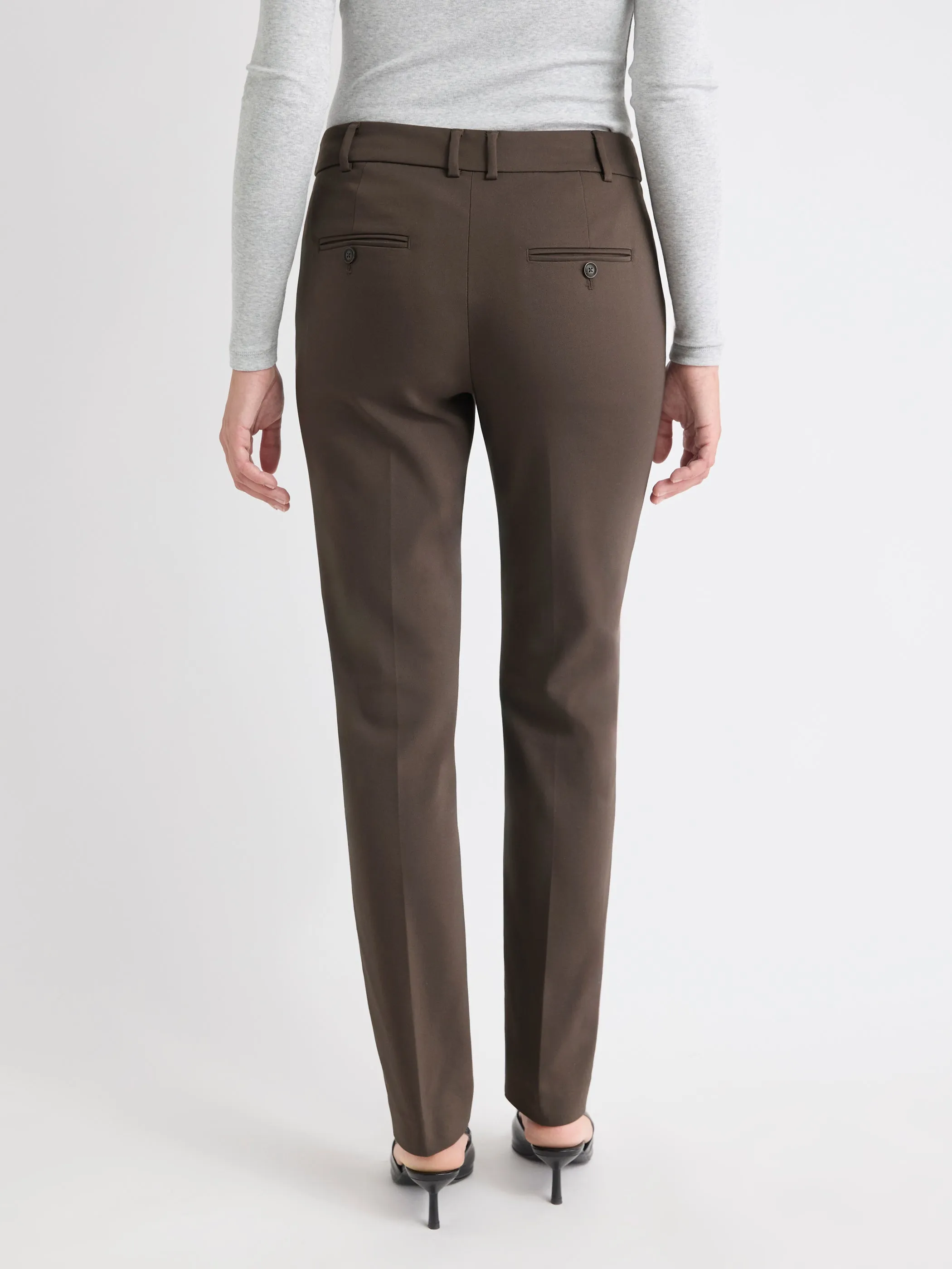 Limitless Mid-Rise Long Slim-Leg Signature Pant sold by RW&CO. product image thumbnail 3
