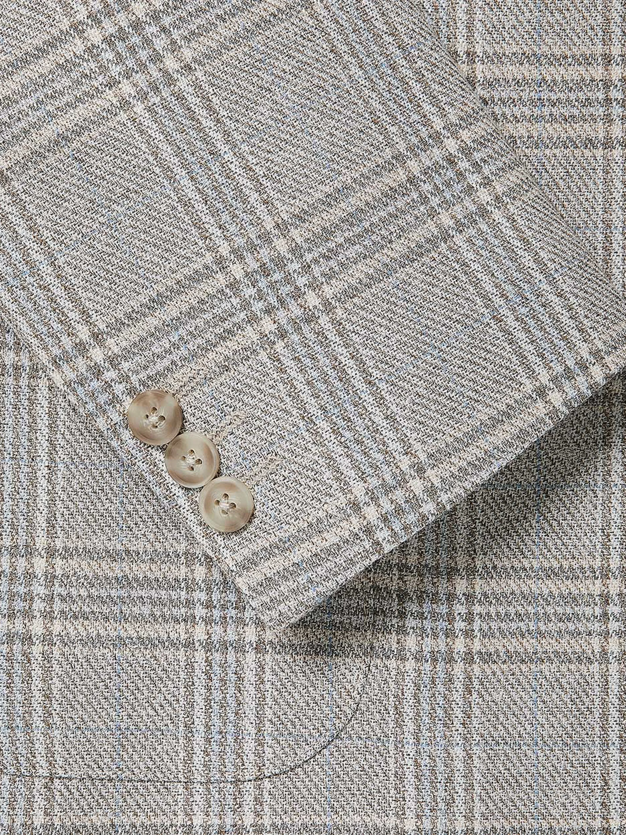 Slim Fit Plaid Blazer sold by RW&CO. product image thumbnail 5