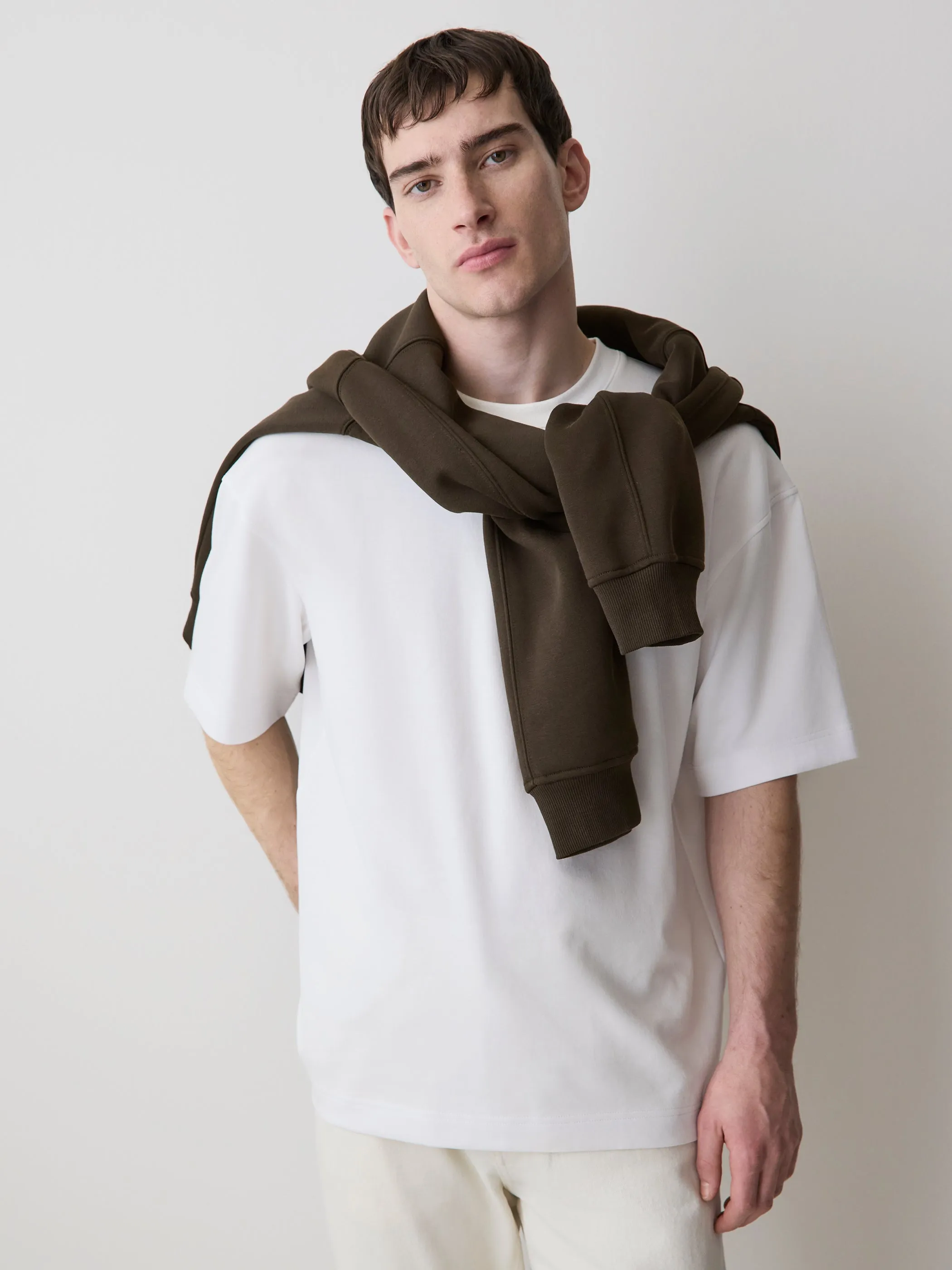 Oversized Short-Sleeve Crew-Neck Tee sold by RW&CO.