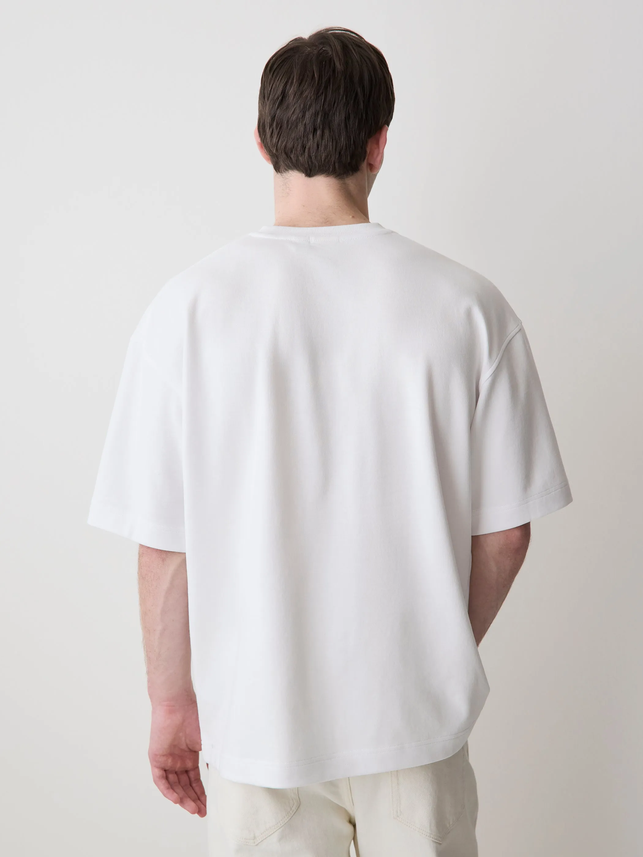 Oversized Short-Sleeve Crew-Neck Tee sold by RW&CO. product image thumbnail 3