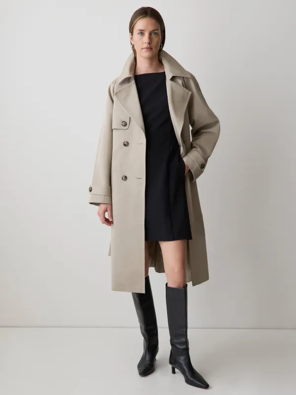 Sleeveless Boat-Neck Mini Dress made by RW&CO.