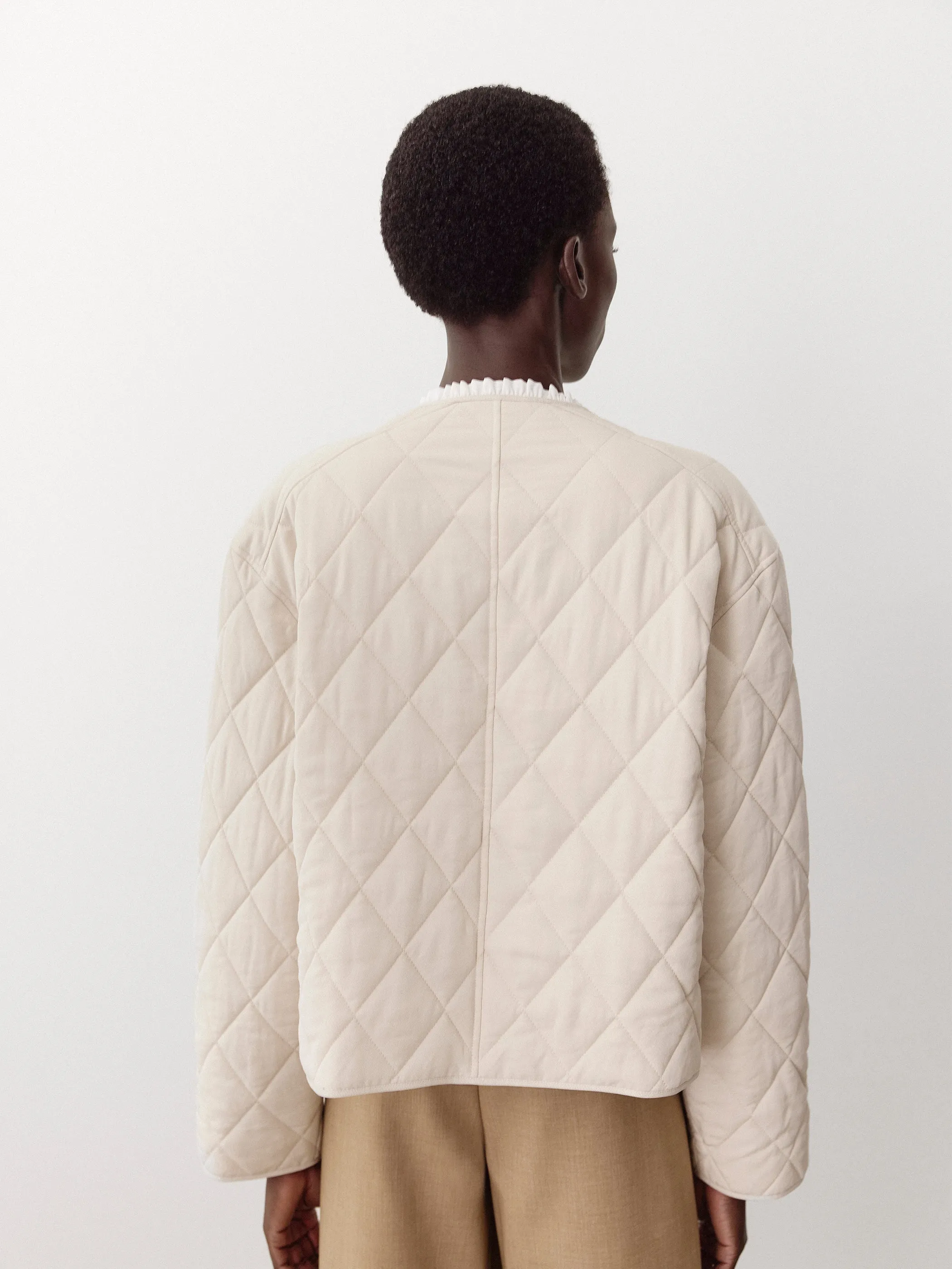 Boxy Quilted Jacket sold by RW&CO. product image thumbnail 5