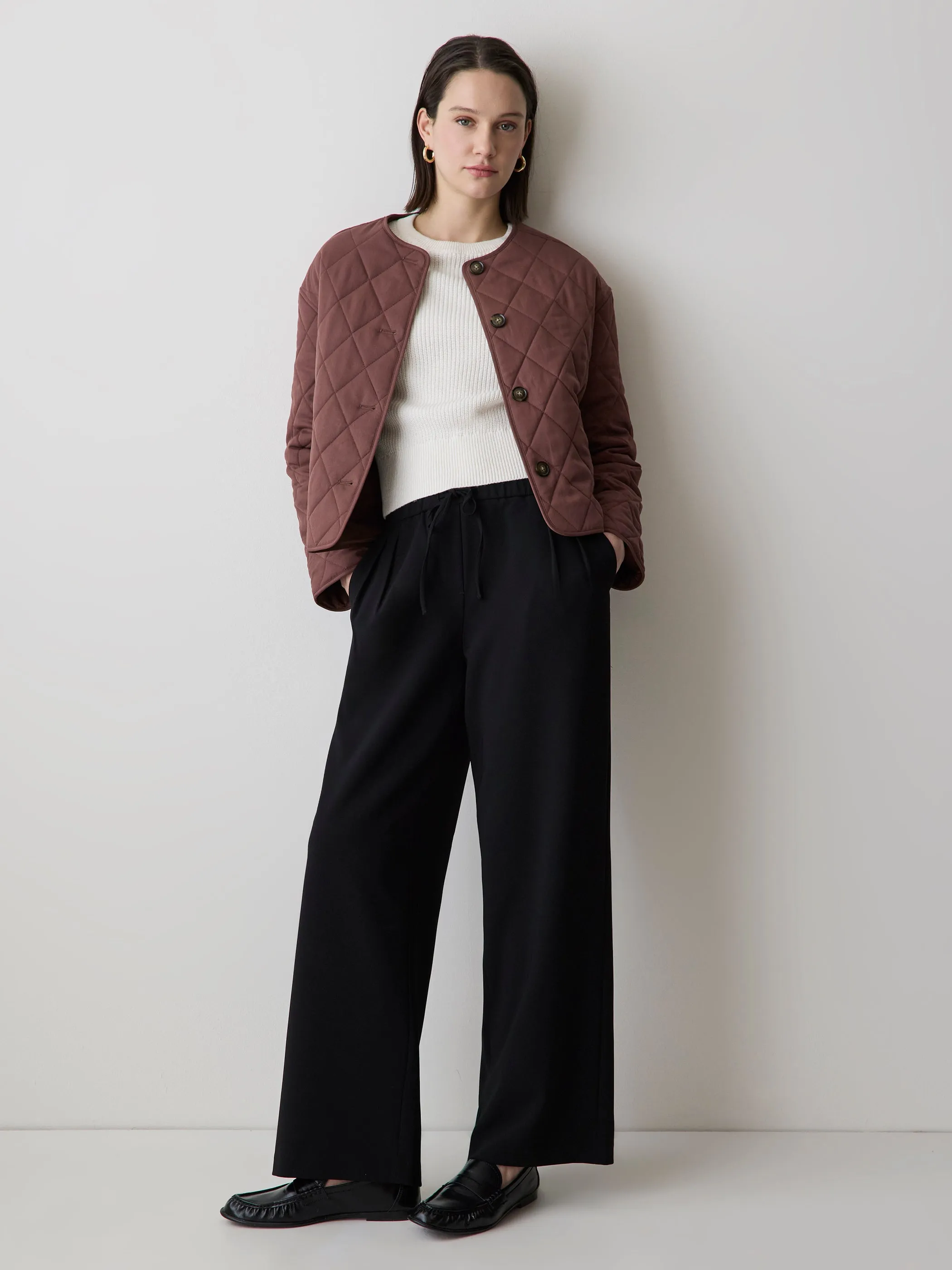 Boxy Quilted Jacket sold by RW&CO. product image thumbnail 2