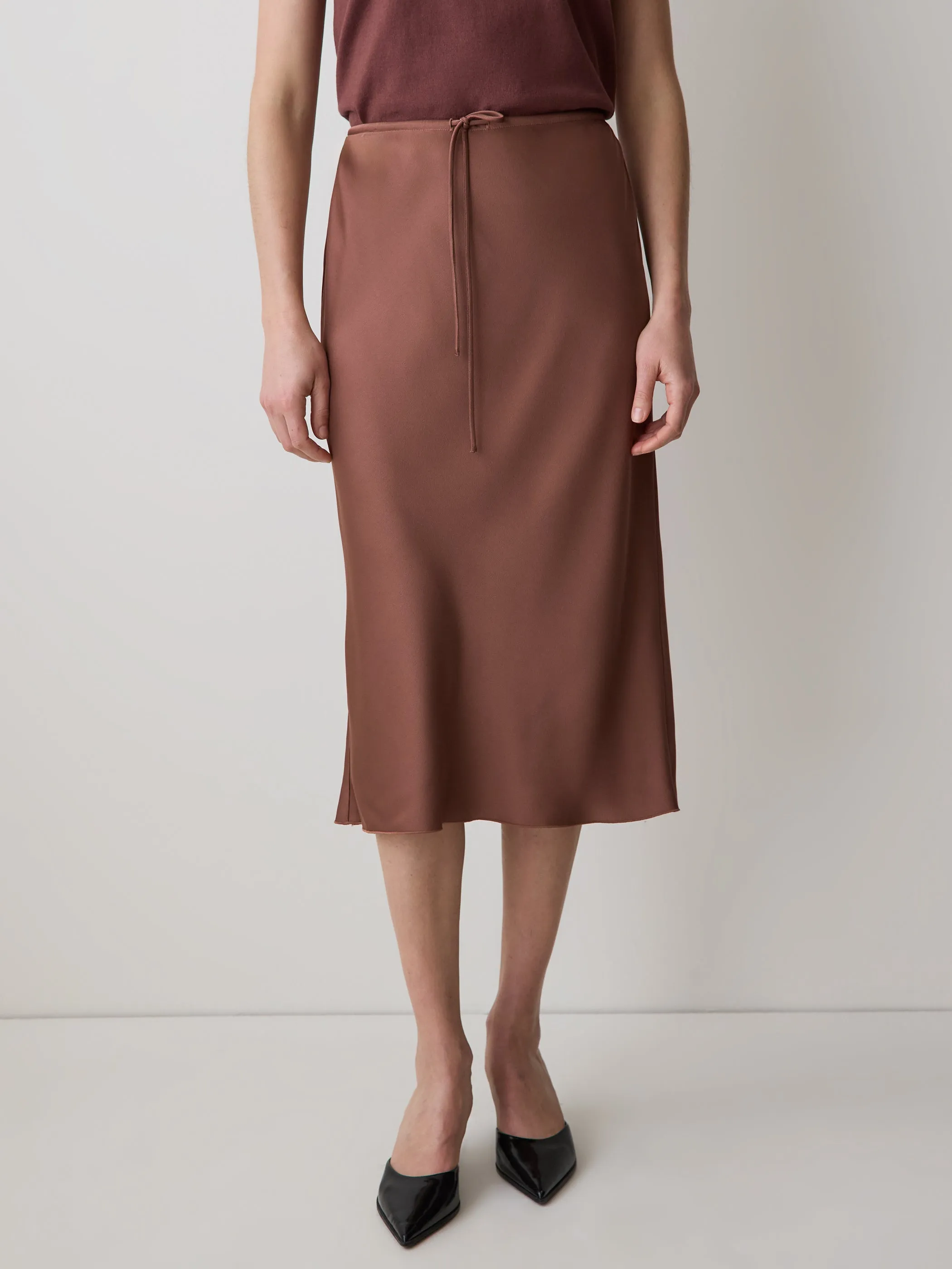 High-Rise Straight Midi Skirt sold by RW&CO. product image thumbnail 2