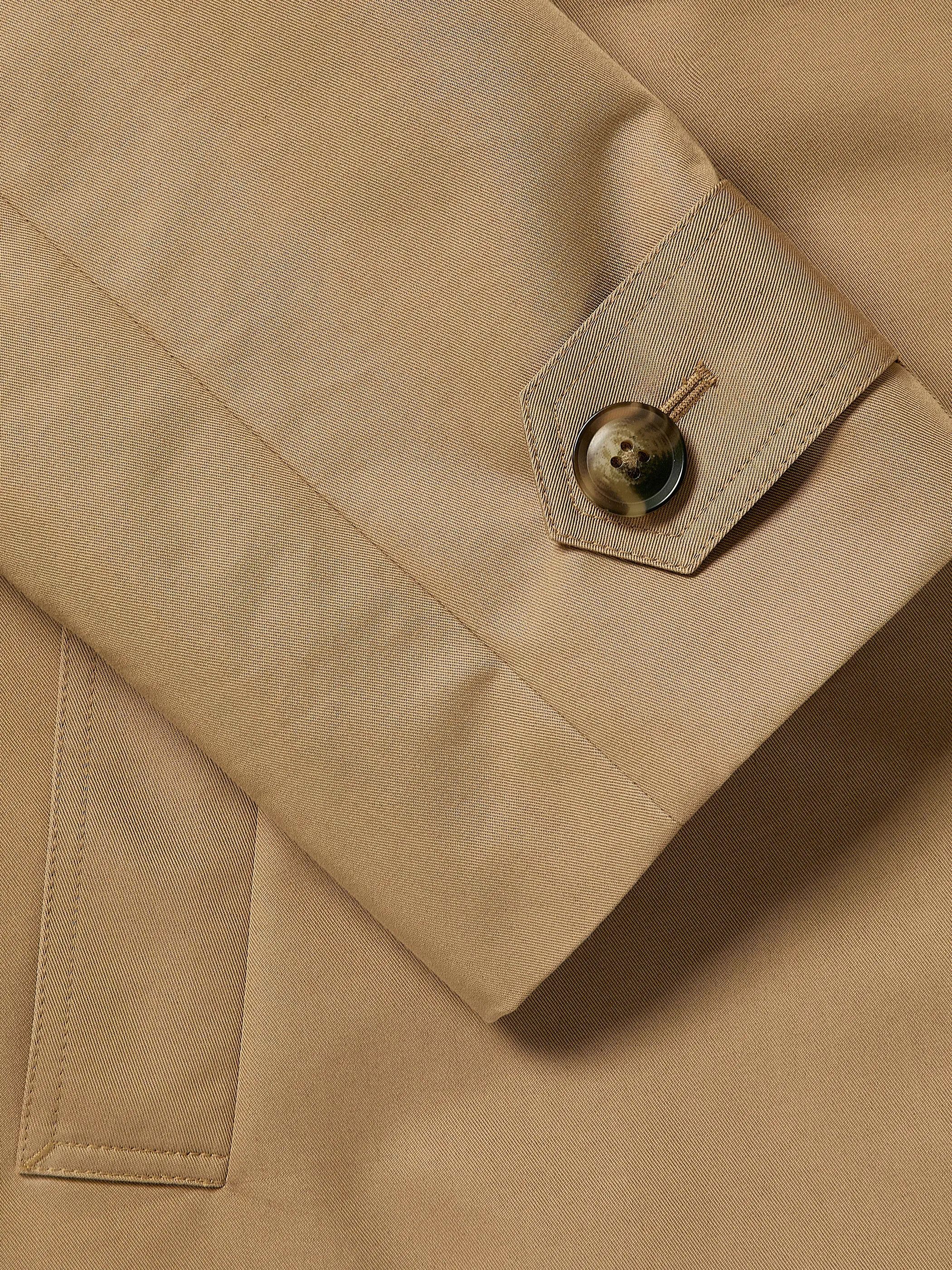Double-Breasted Twill Trench Coat with Belt sold by RW&CO. product image thumbnail 4