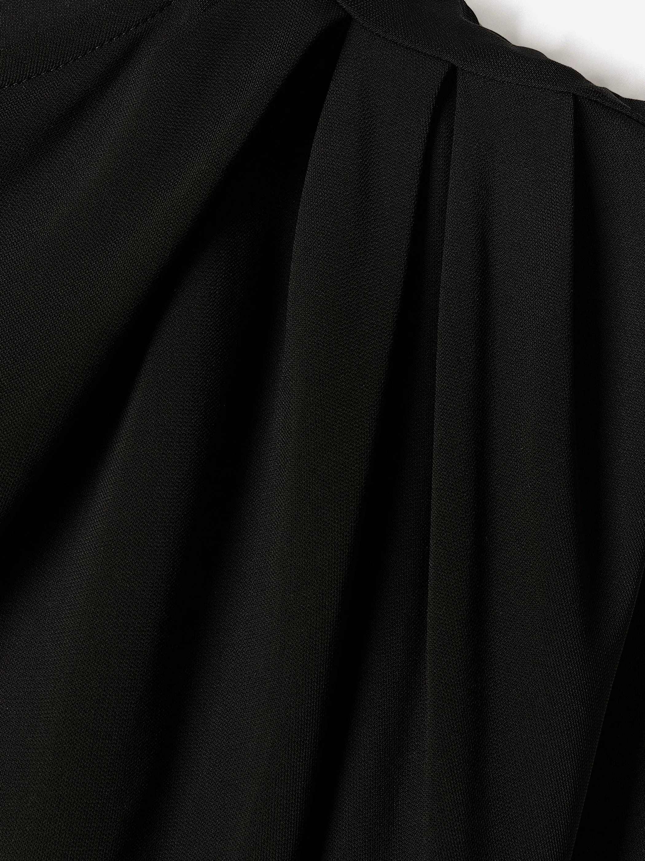 Extended-Sleeve Boat-Neck Top with Pleated Details sold by RW&CO. product image thumbnail 5