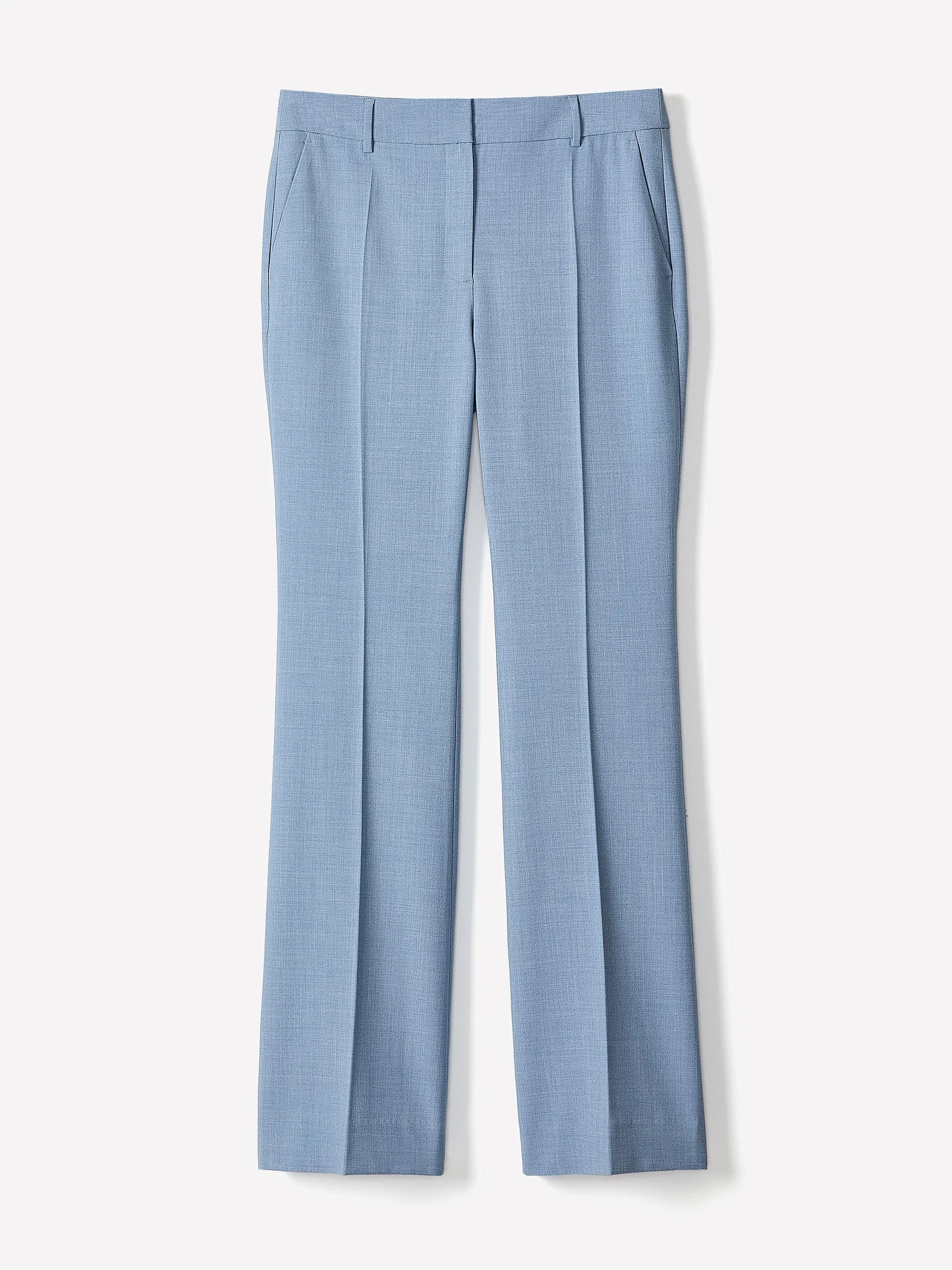 Light Blue Mid-Rise Flare-Leg Pant sold by RW&CO. product image thumbnail 5