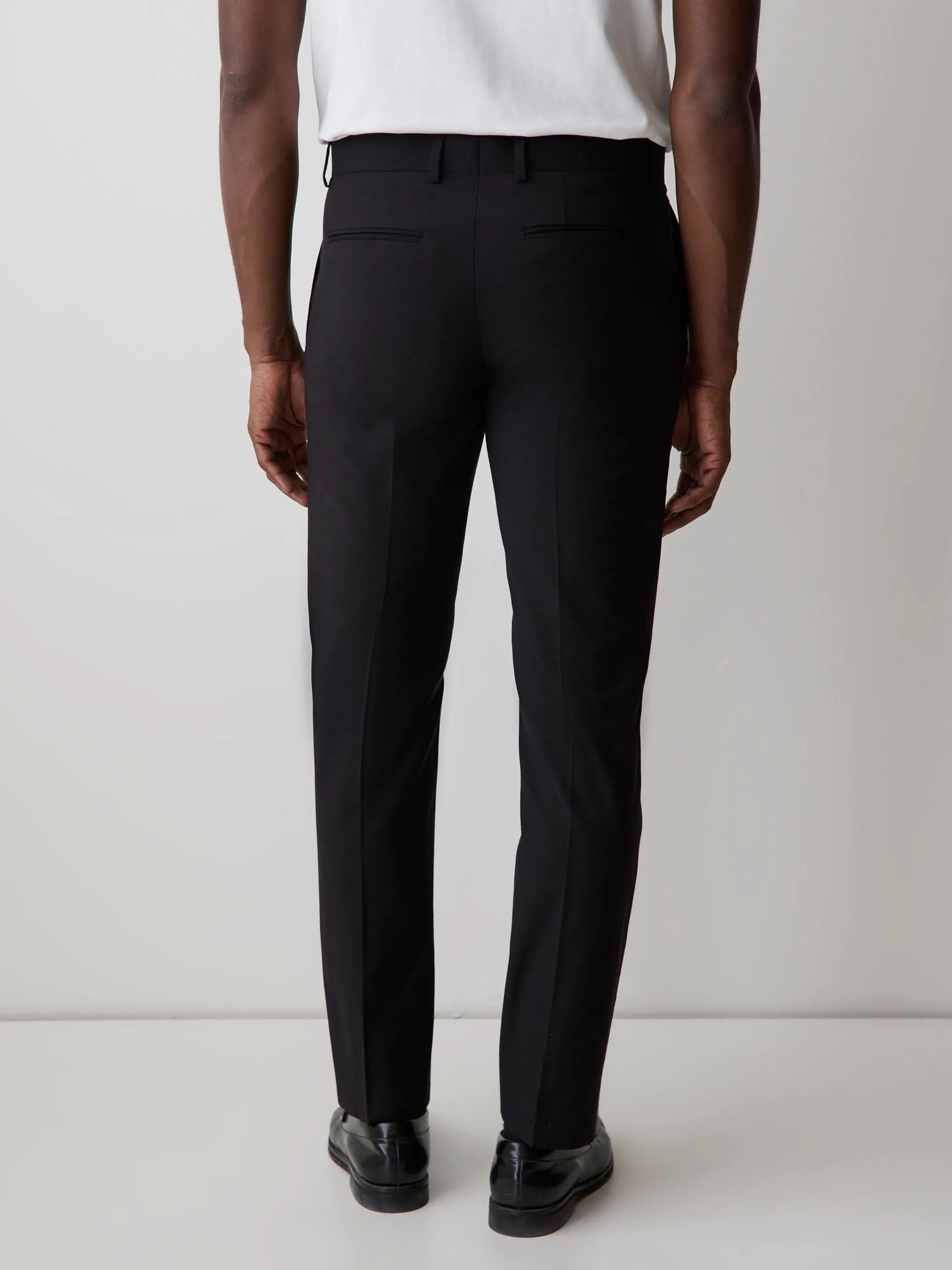 Tailored Fit Wool-Blend Essential Pant sold by RW&CO. product image thumbnail 3