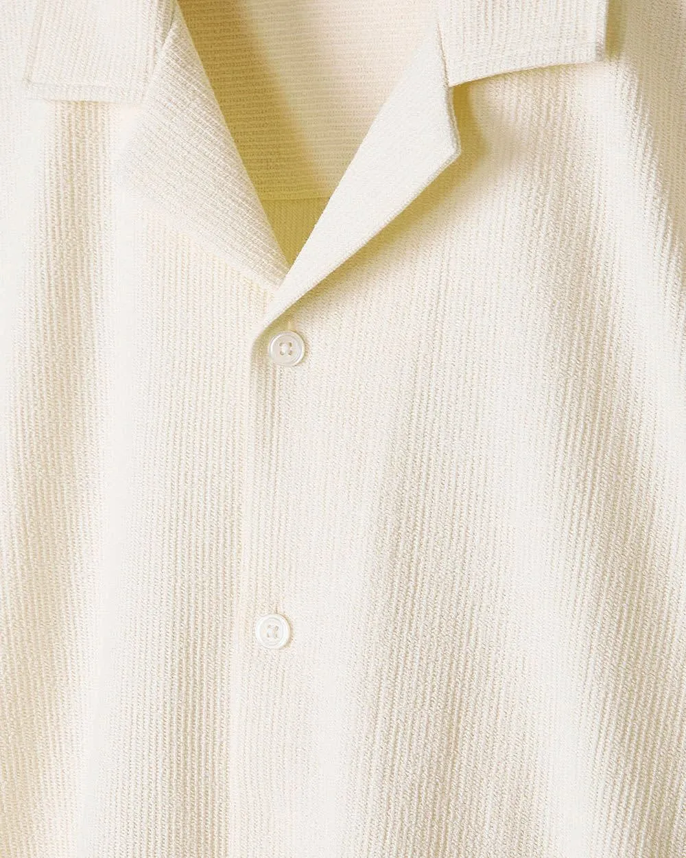 Short-Sleeve Textured Shirt with Camp Collar sold by RW&CO. product image thumbnail 5