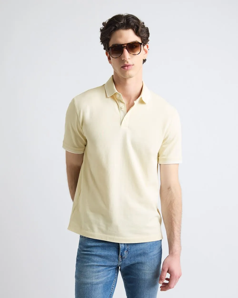 CoolMax (R) Short-Sleeve Polo sold by RW&CO.