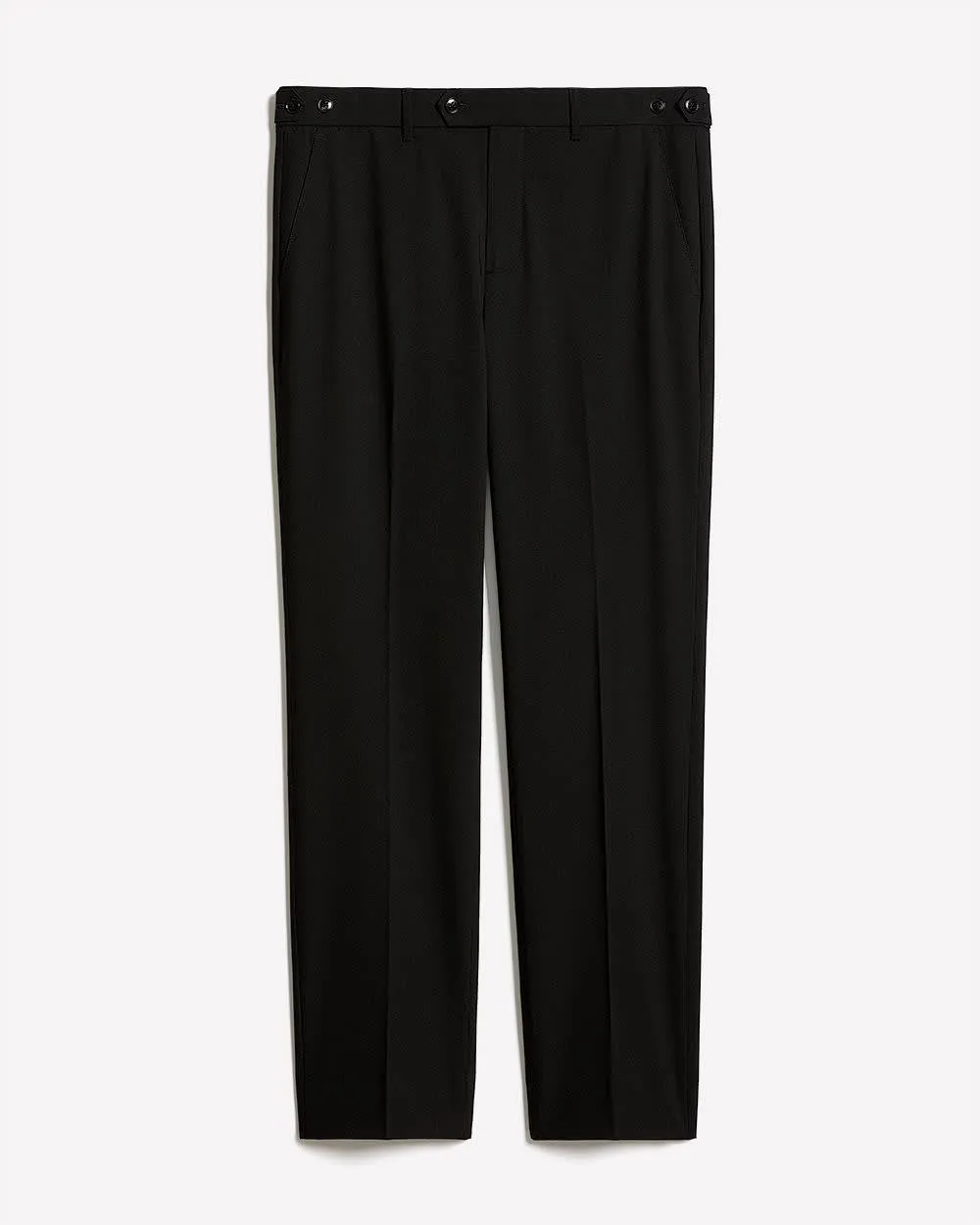 Black Tailored Fit Essential Pant sold by RW&CO. product image thumbnail 4