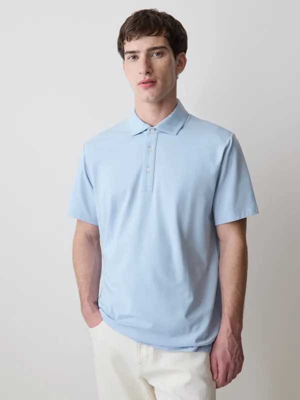 Short-Sleeve Supima (R) Cotton Polo sold by RW&CO.