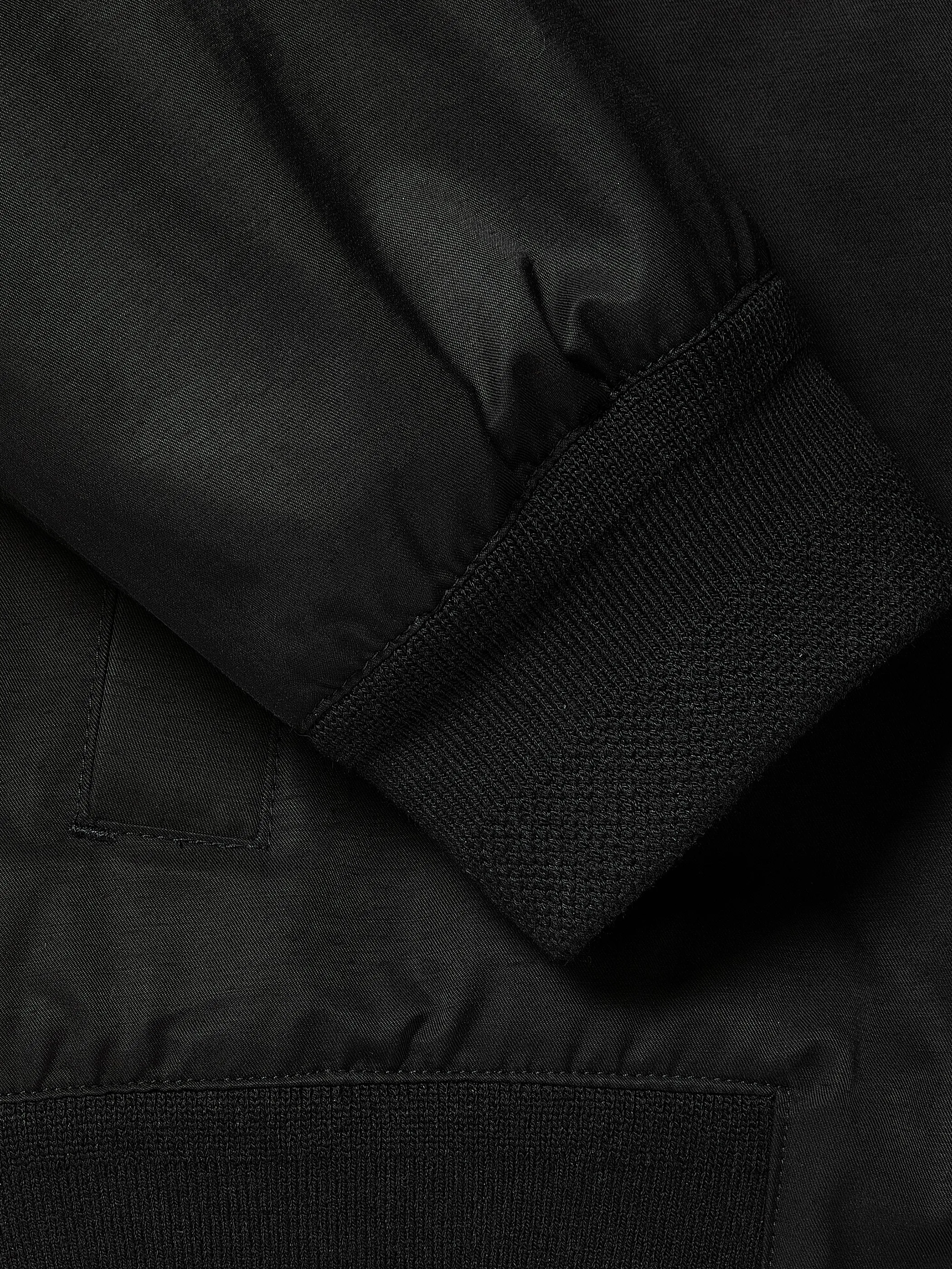 Black Twill Bomber Jacket sold by RW&CO. product image thumbnail 5