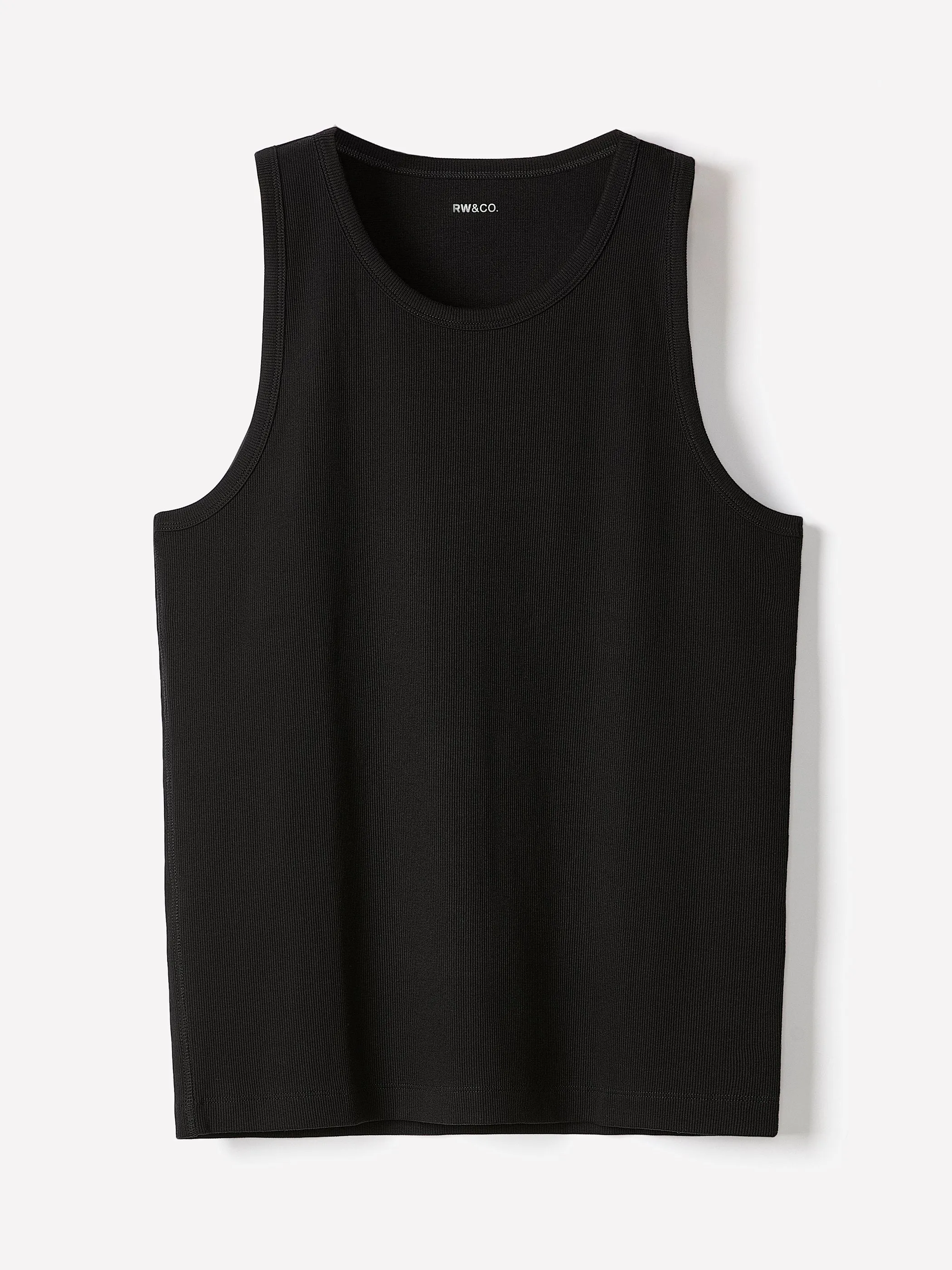 Ribbed Tank Top sold by RW&CO. product image thumbnail 5