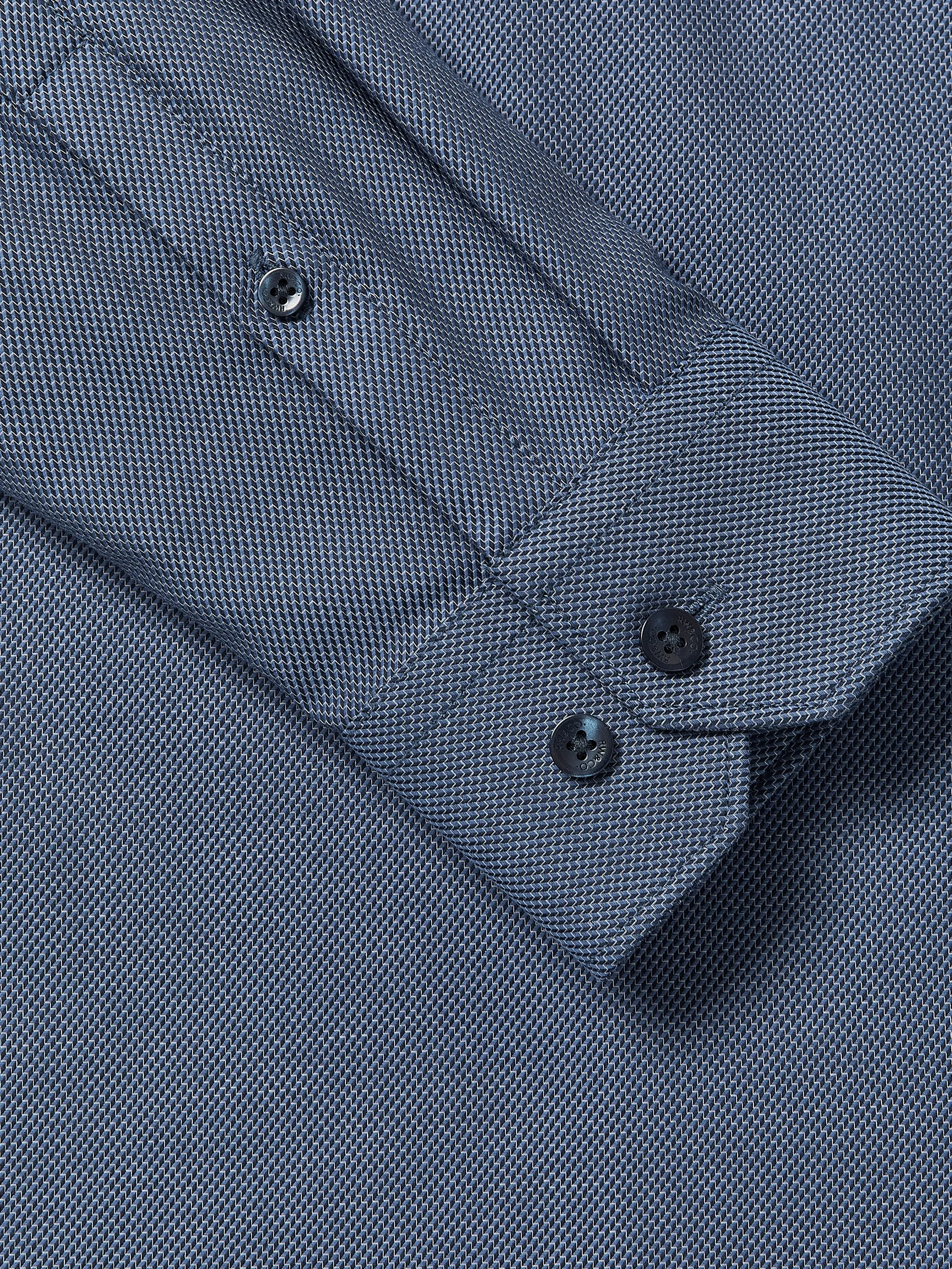 Tailored-Fit Dobby Dress Shirt sold by RW&CO. product image thumbnail 4