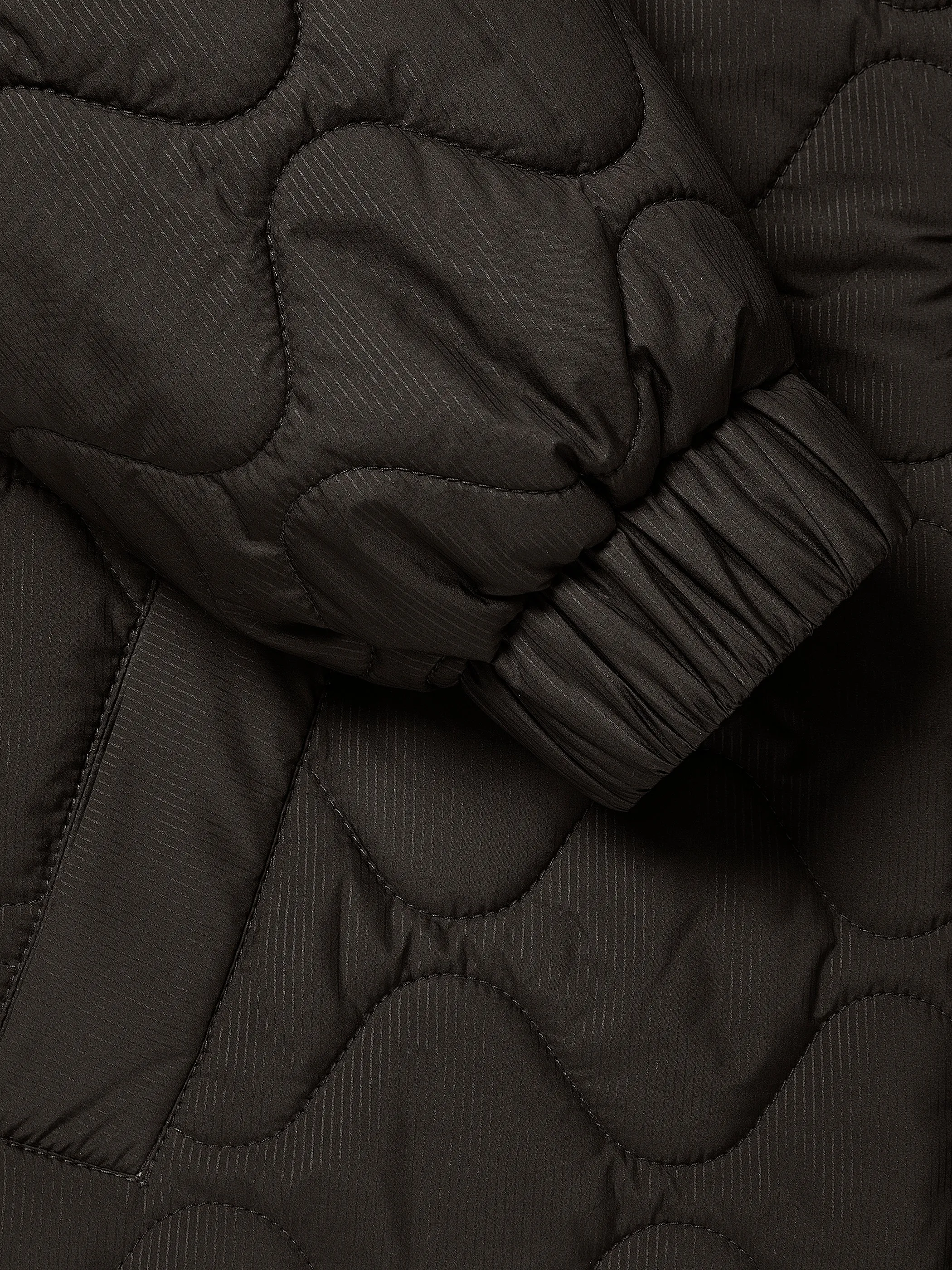 Quilted Bomber Jacket sold by RW&CO. product image thumbnail 5