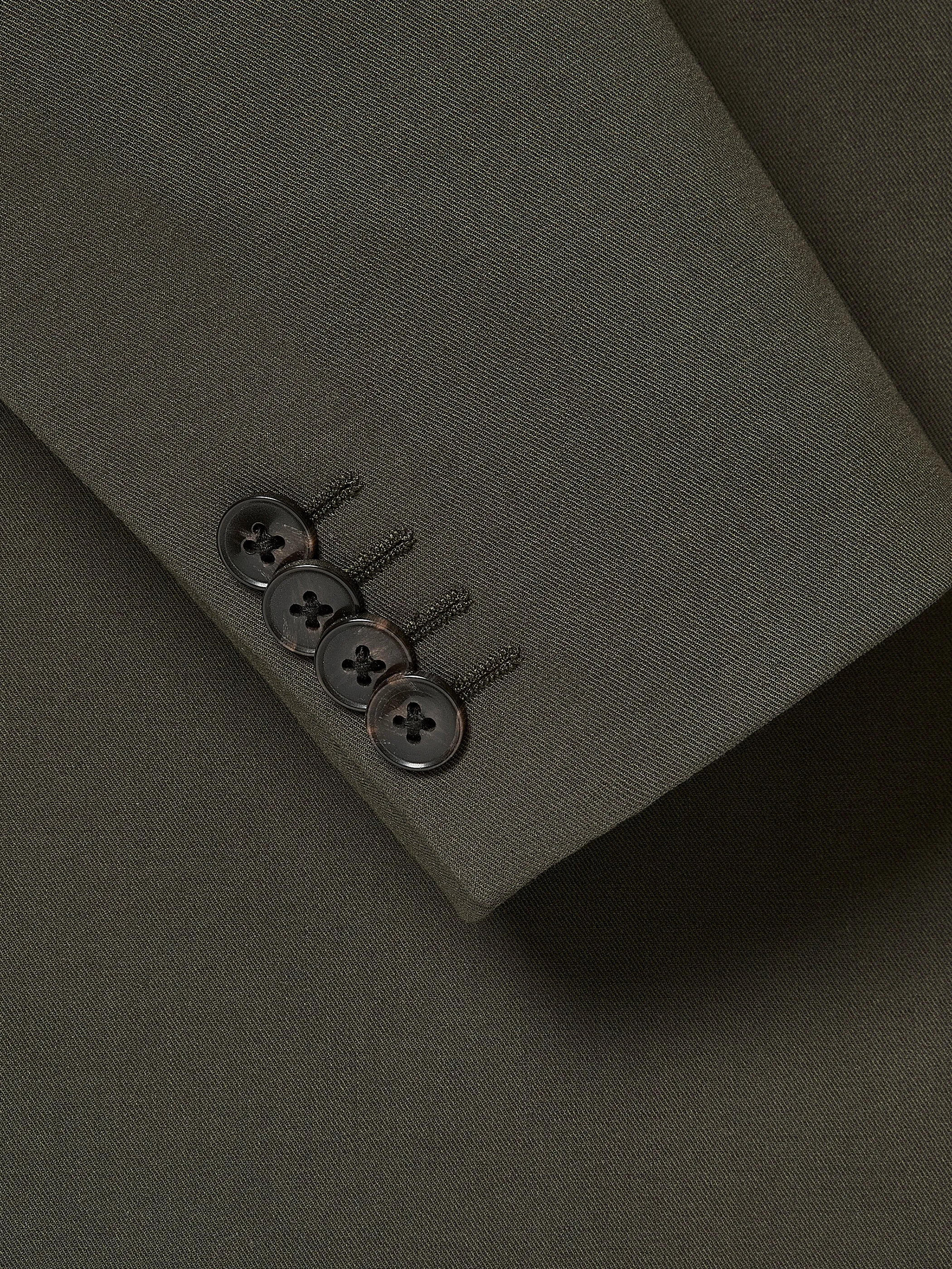 Slim Fit Dark Green Suit Blazer sold by RW&CO. product image thumbnail 5