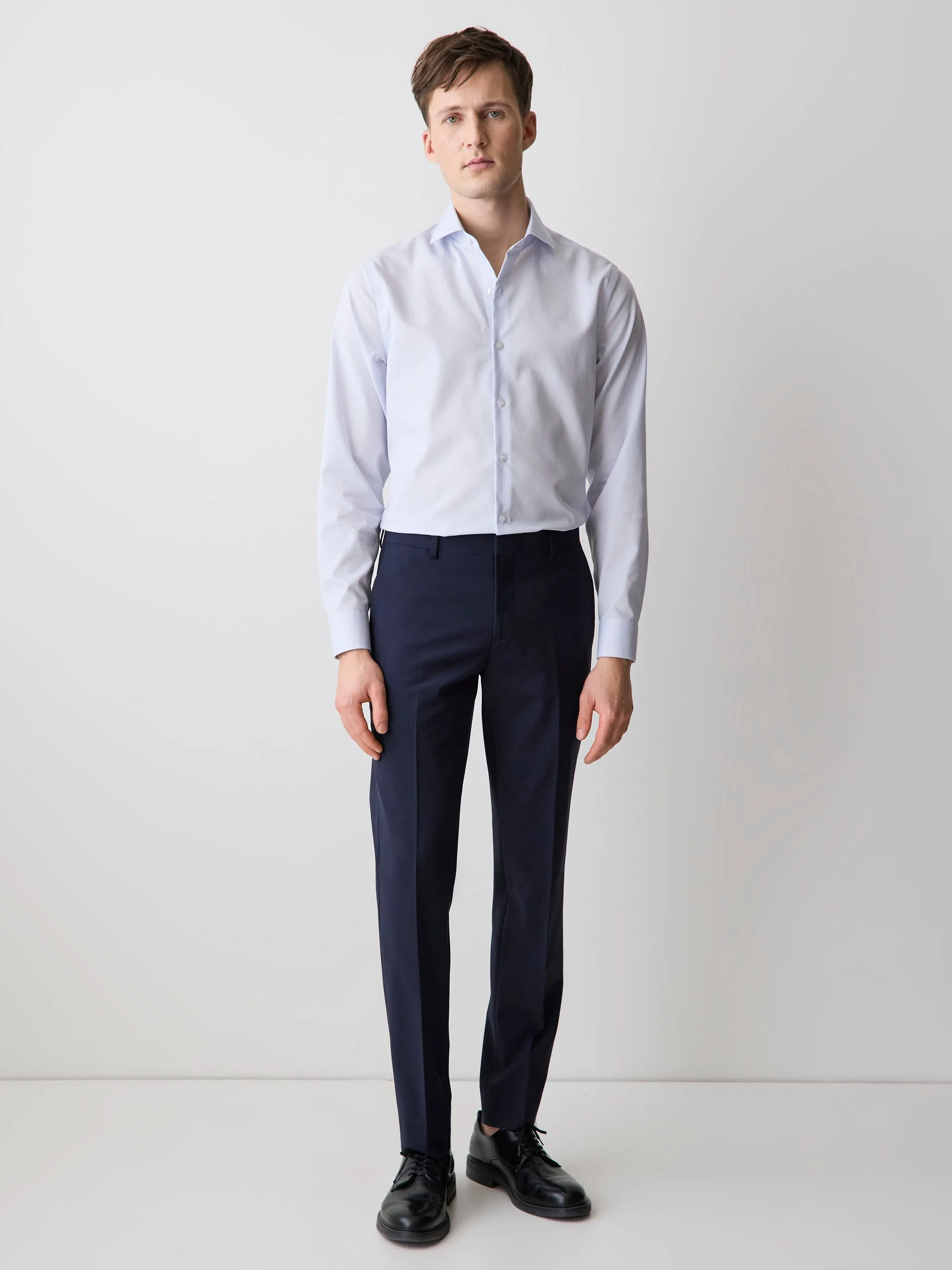 Slim Fit Dotted Dress Shirt sold by RW&CO.