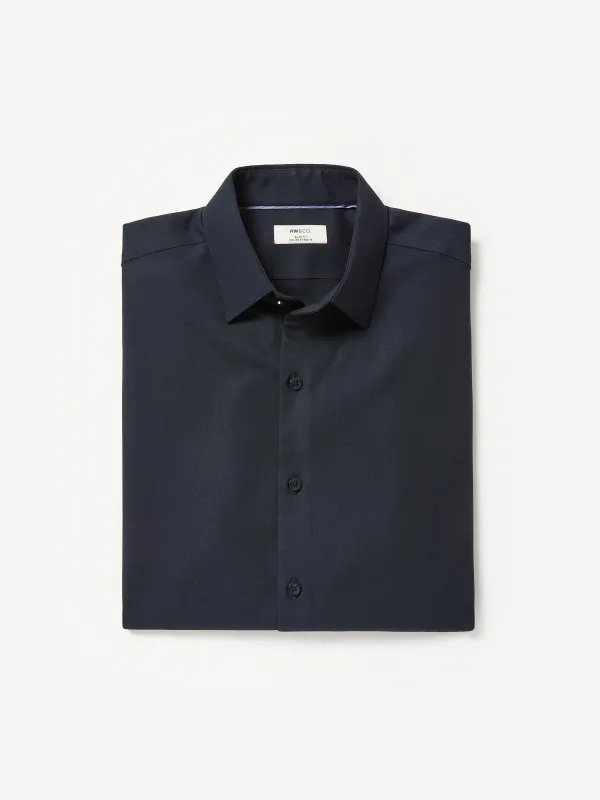 Slim Fit Knit-Like Dress Shirt sold by RW&CO.