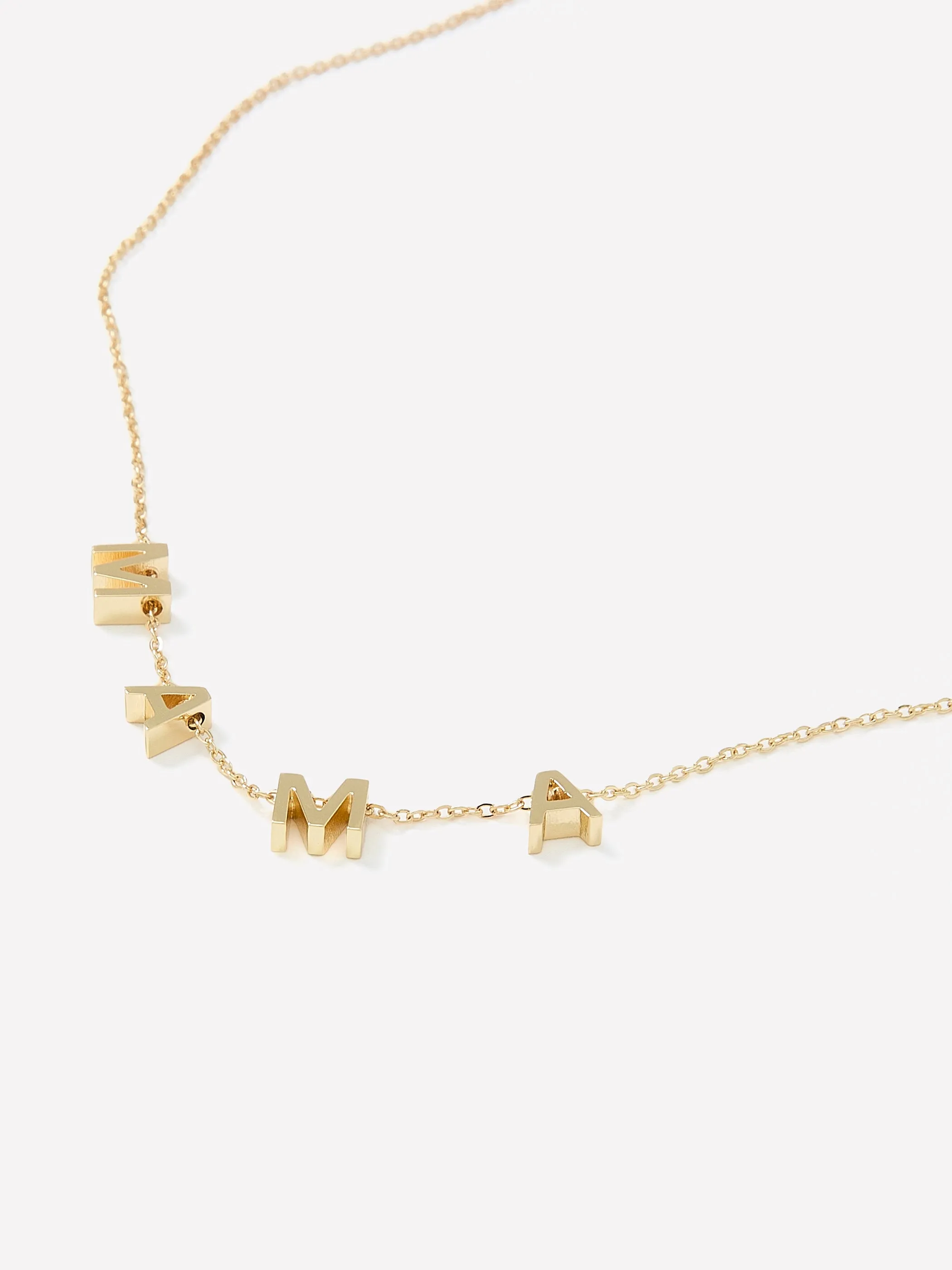 "MAMA" Necklace sold by RW&CO. product image thumbnail 3