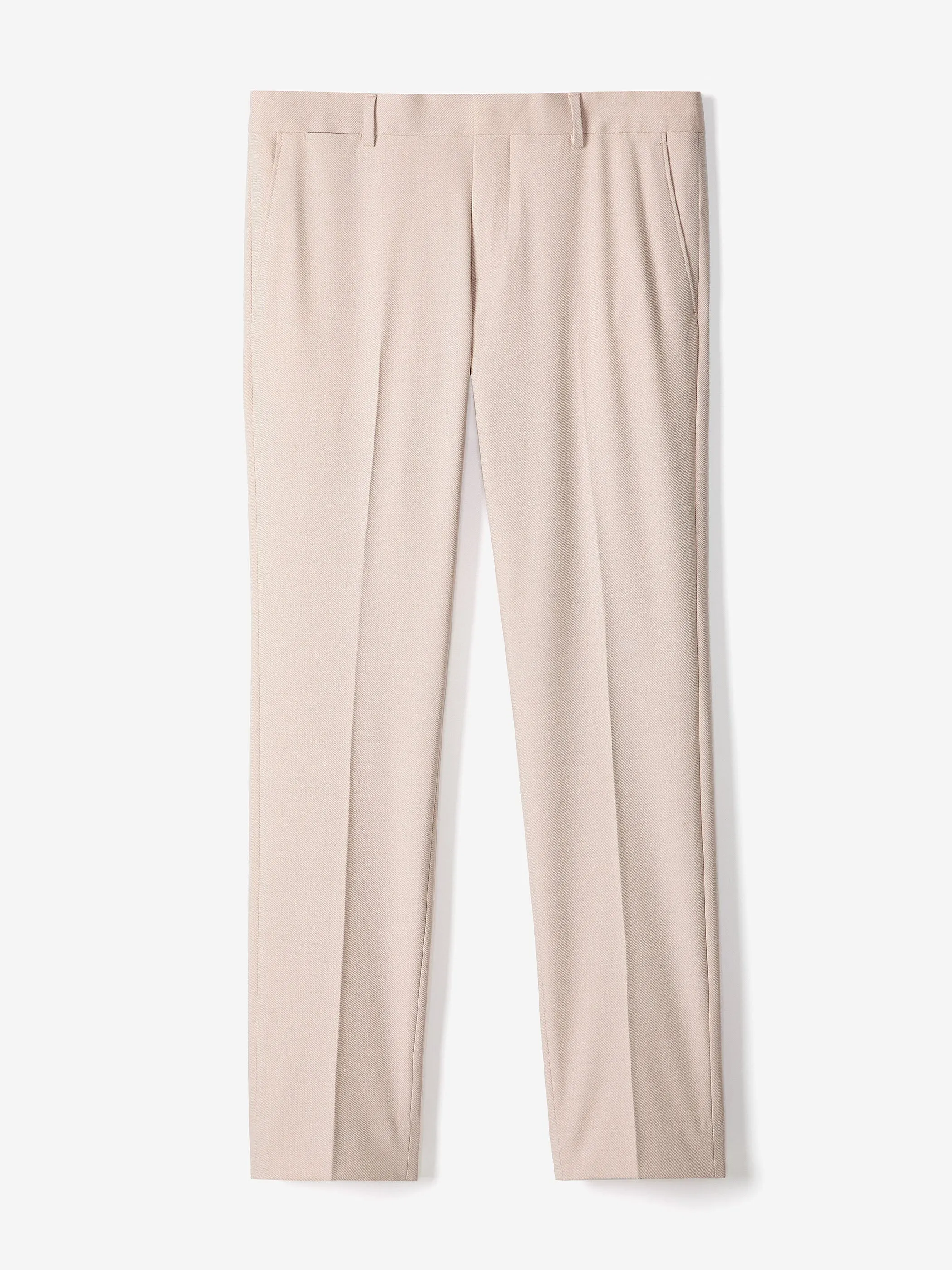 Slim-Fit Light Pink Suit Pant sold by RW&CO. product image thumbnail 5