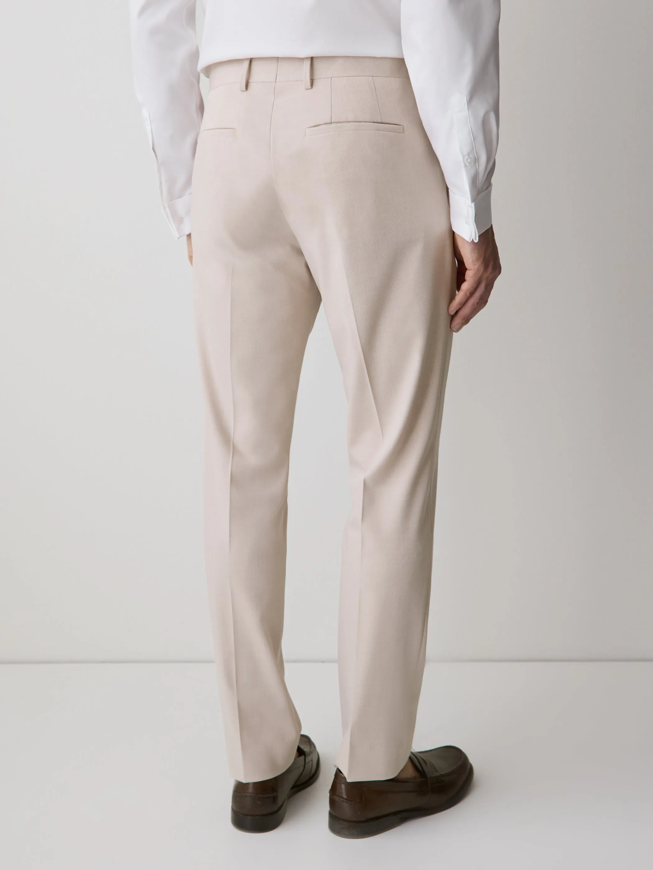 Slim-Fit Light Pink Suit Pant sold by RW&CO. product image thumbnail 3