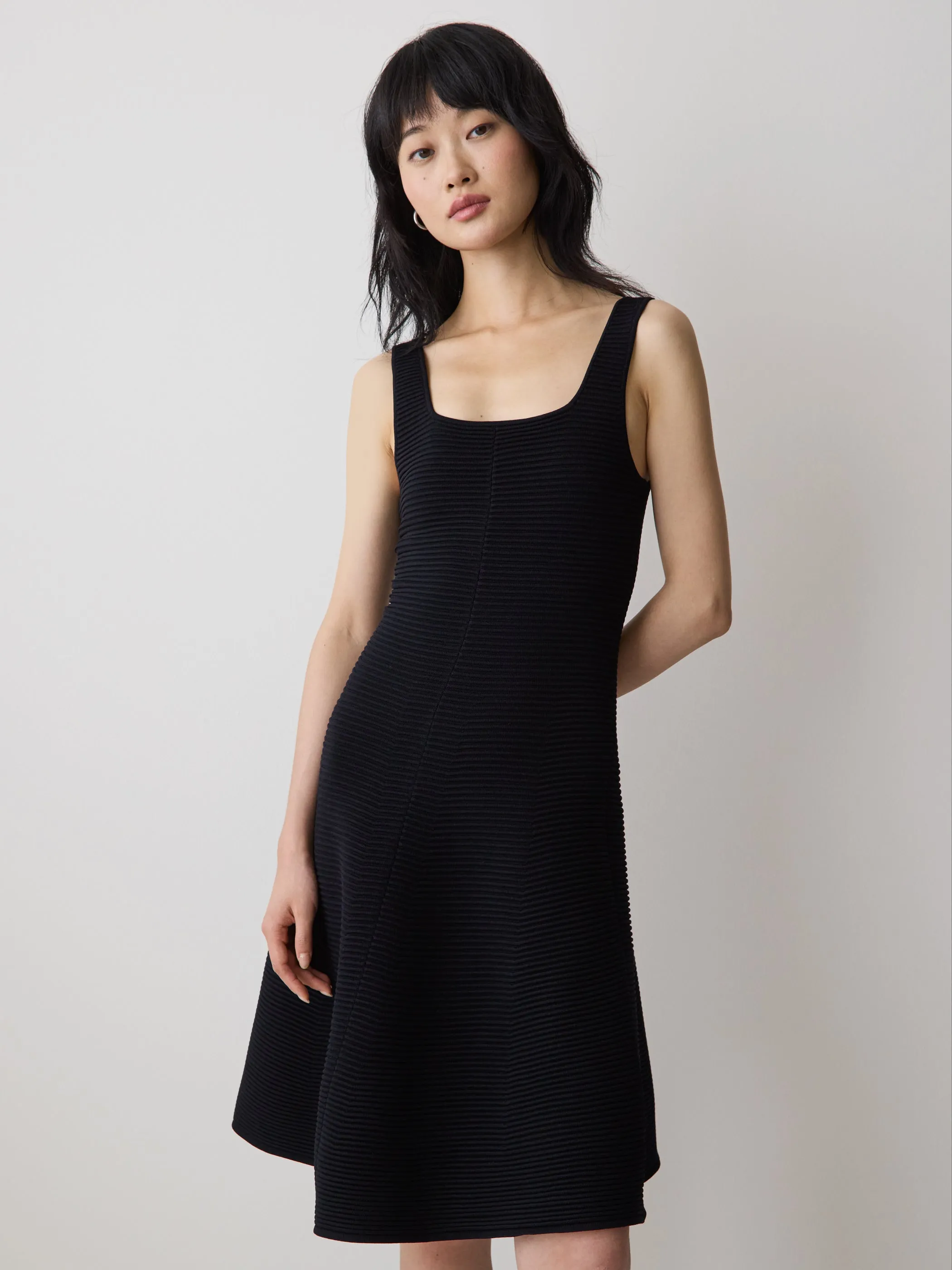 Sleeveless Square-Neck Mini Dress sold by RW&CO. product image thumbnail 2