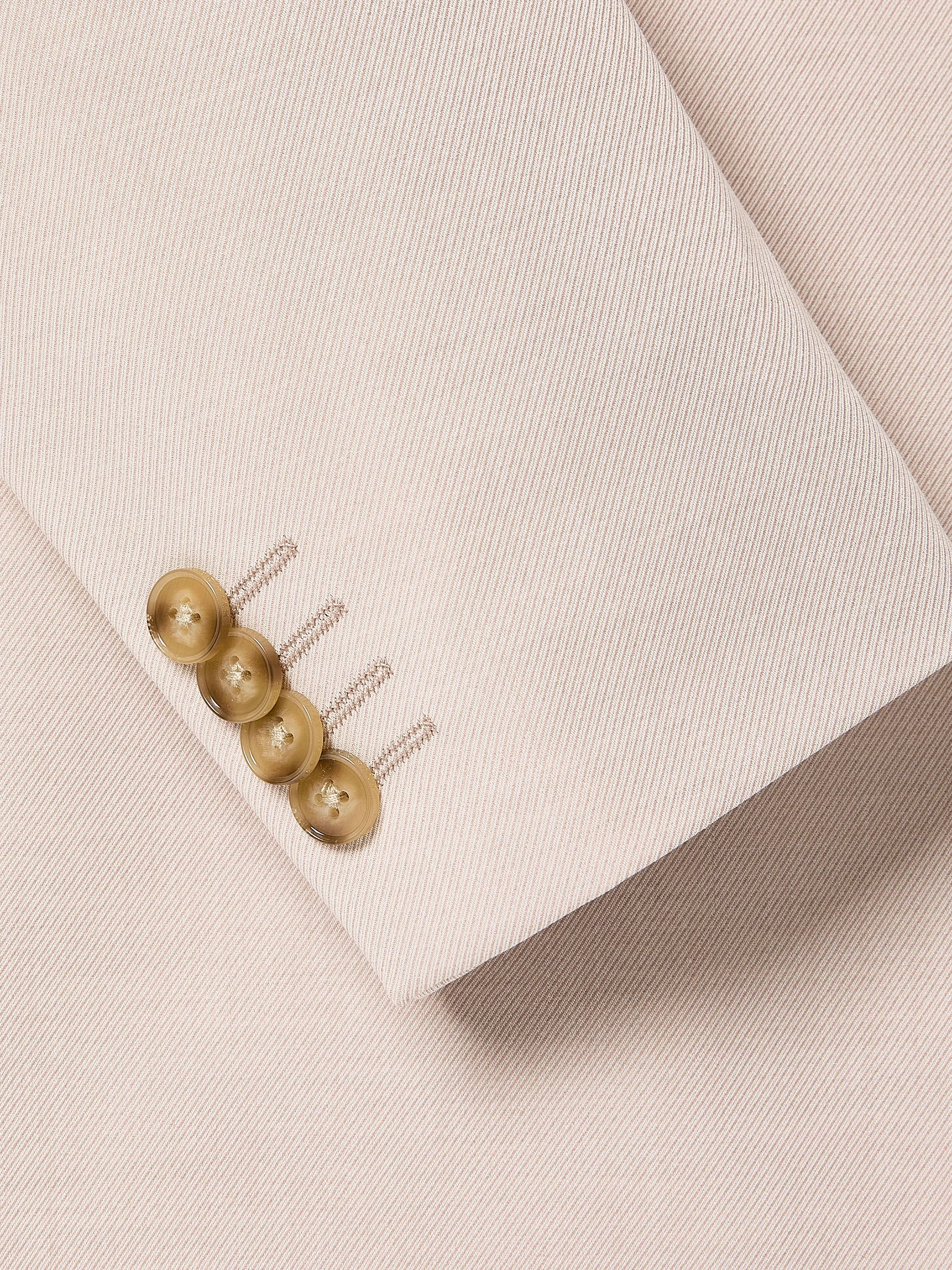 Slim-Fit Light Pink Suit Blazer sold by RW&CO. product image thumbnail 5