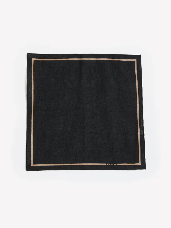 Linen-Blend Handkerchief made by RW&CO.