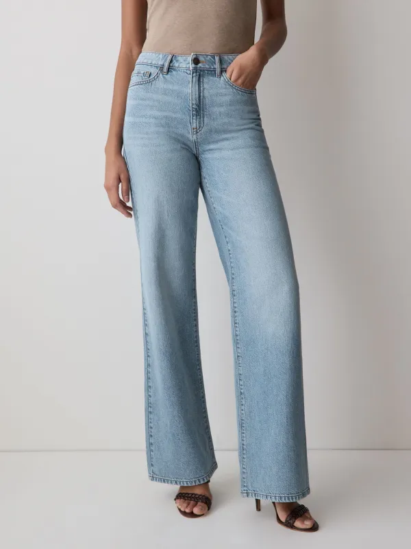 High-Rise Wide-Leg Jeans made by RW&CO.