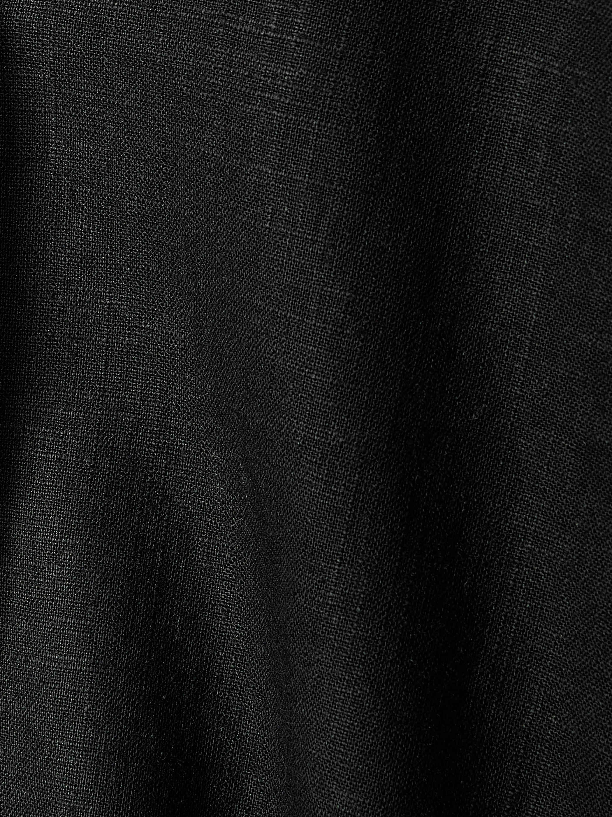 Linen-Blend Short-Sleeve Blouse with Shirt Collar sold by RW&CO. product image thumbnail 4