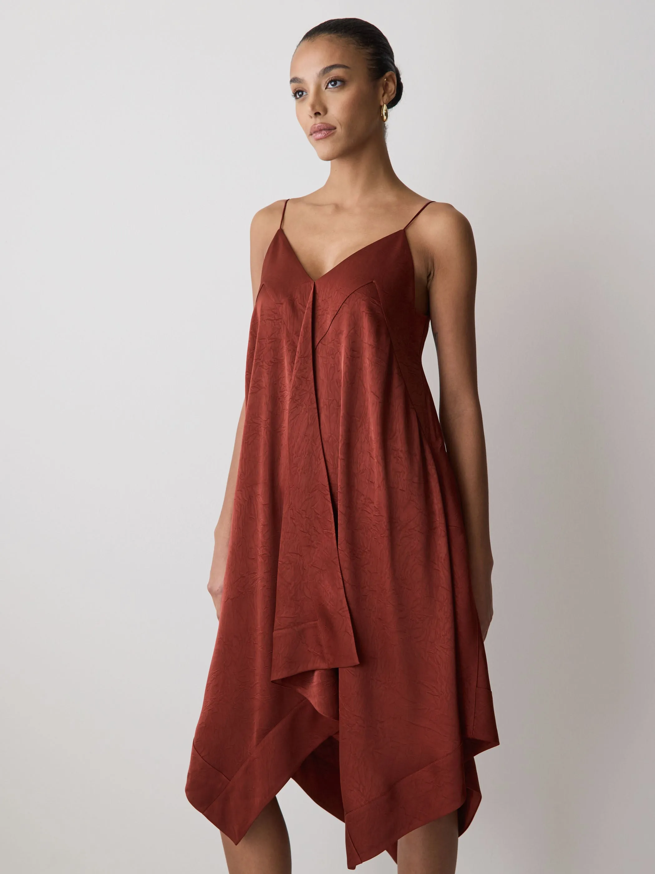 Sleeveless V-Neck Midi Dress sold by RW&CO. product image thumbnail 2