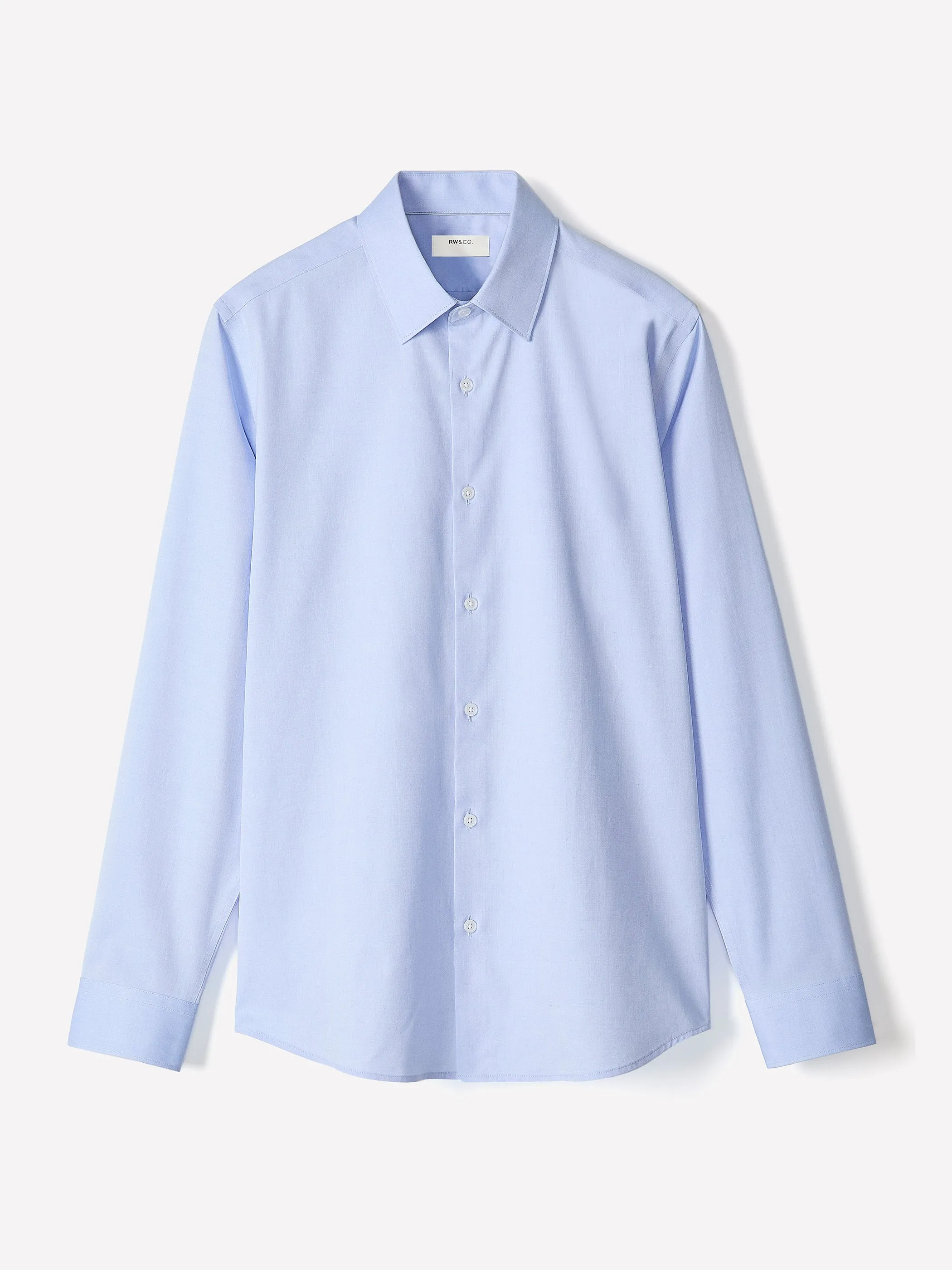 Tailored-Fit Oxford Shirt sold by RW&CO. product image thumbnail 5