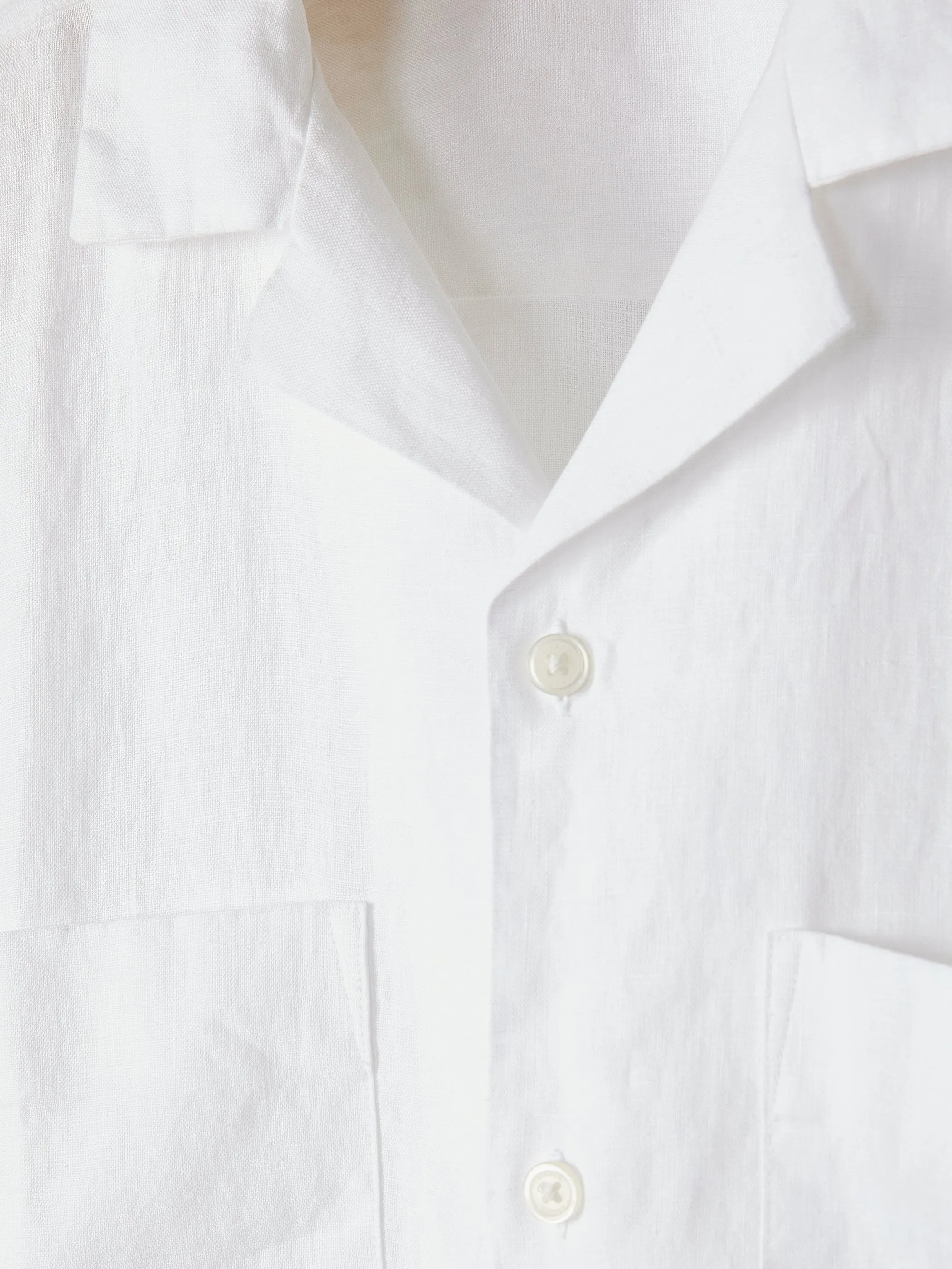 Short-Sleeve Linen Shirt with Camp Collar sold by RW&CO. product image thumbnail 5