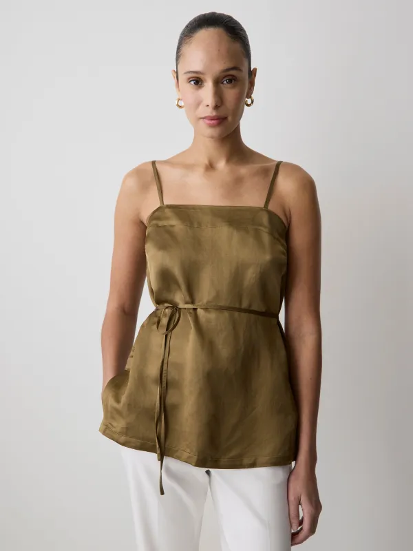Sleeveless Square-Neck Blouse made by RW&CO.
