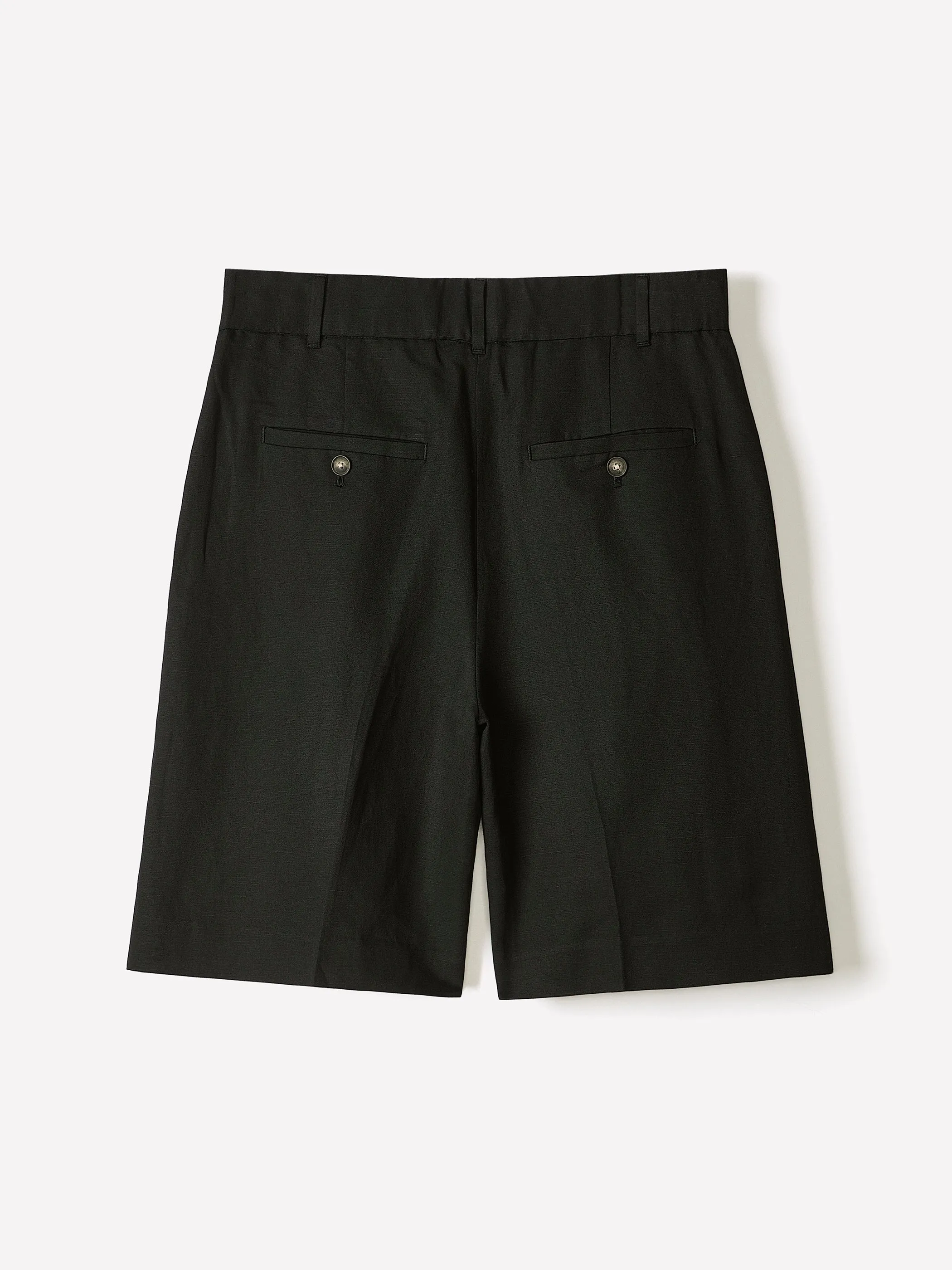 Linen-Blend High-Rise Bermuda Shorts sold by RW&CO. product image thumbnail 3