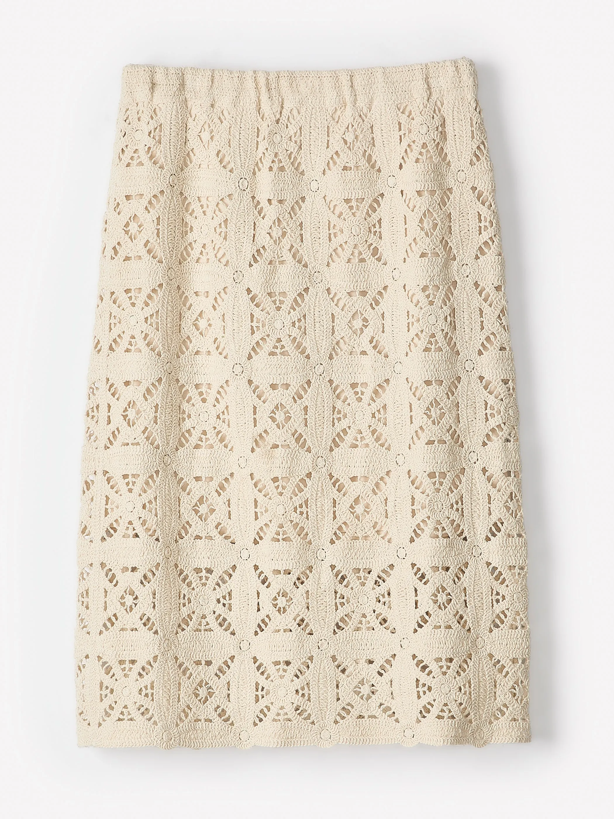Straight Crochet Midi Skirt sold by RW&CO. product image thumbnail 5