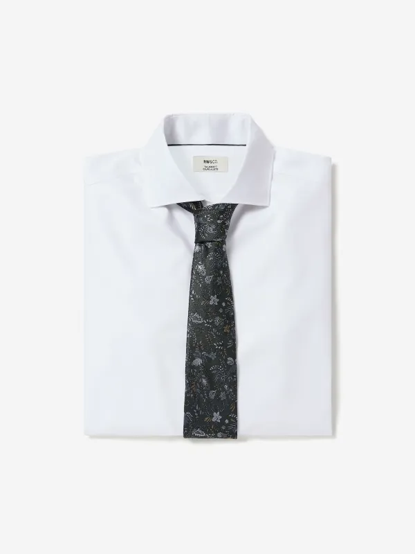Tailored-Fit Supima Cotton Dress Shirt made by RW&CO.