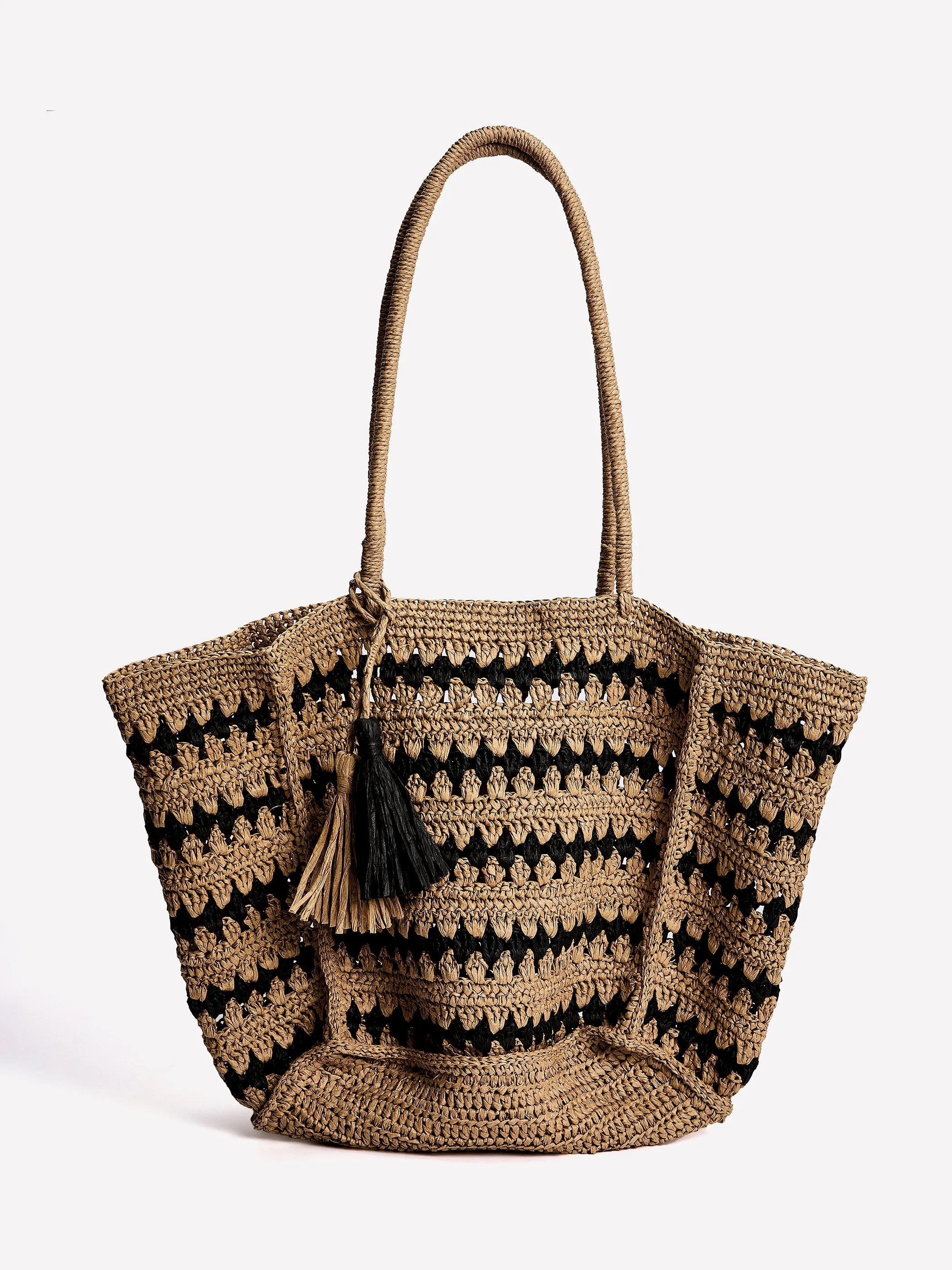 Raffia Tote Bag sold by RW&CO.