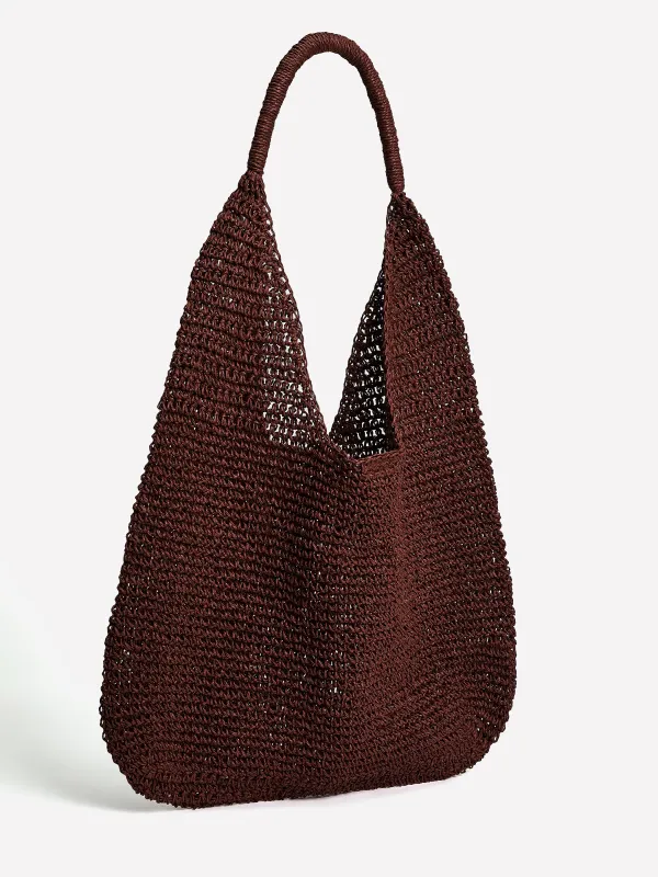 Raffia Hobo Bag made by RW&CO.