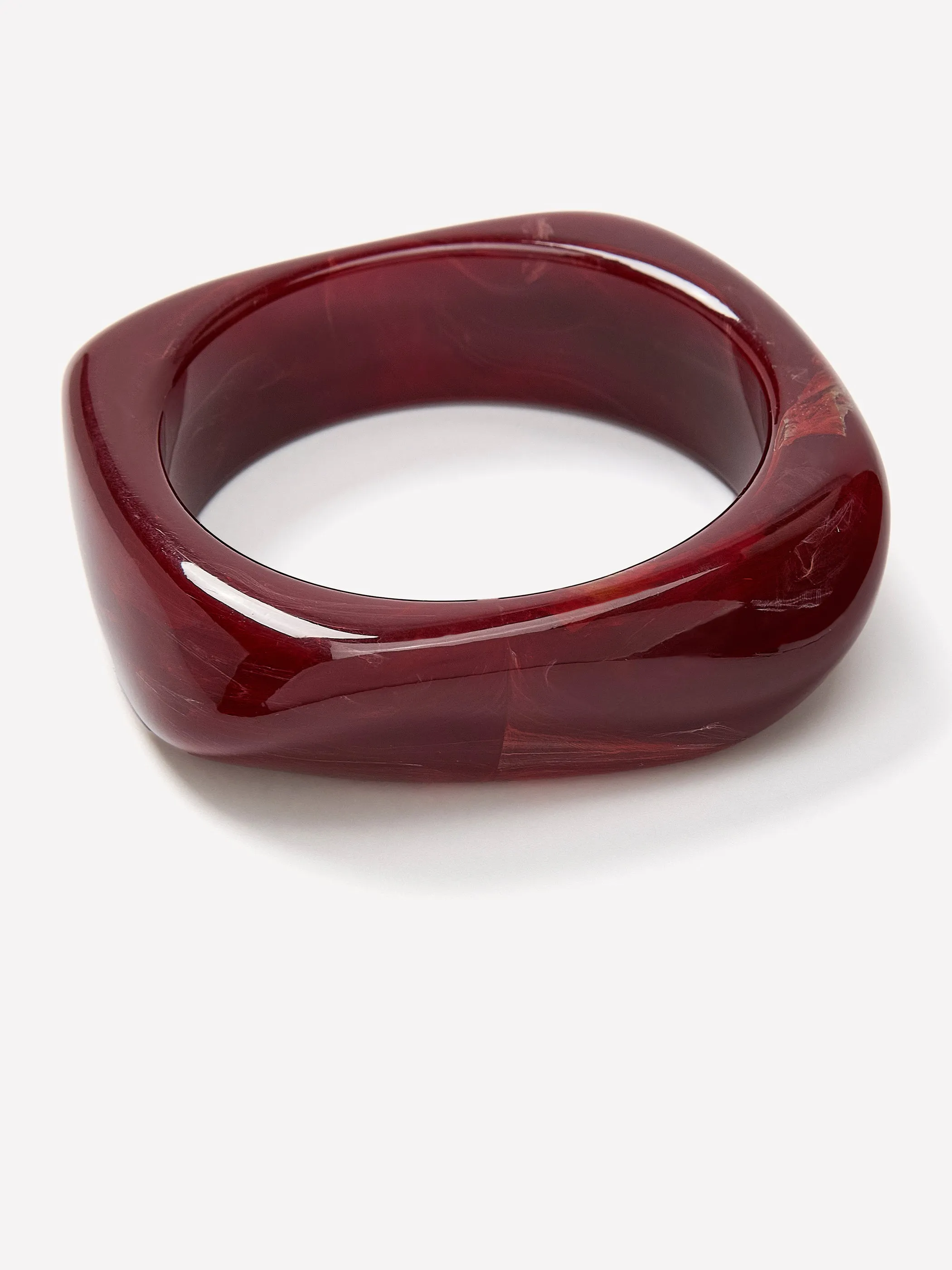 Squared Resin Bangle sold by RW&CO. product image thumbnail 4